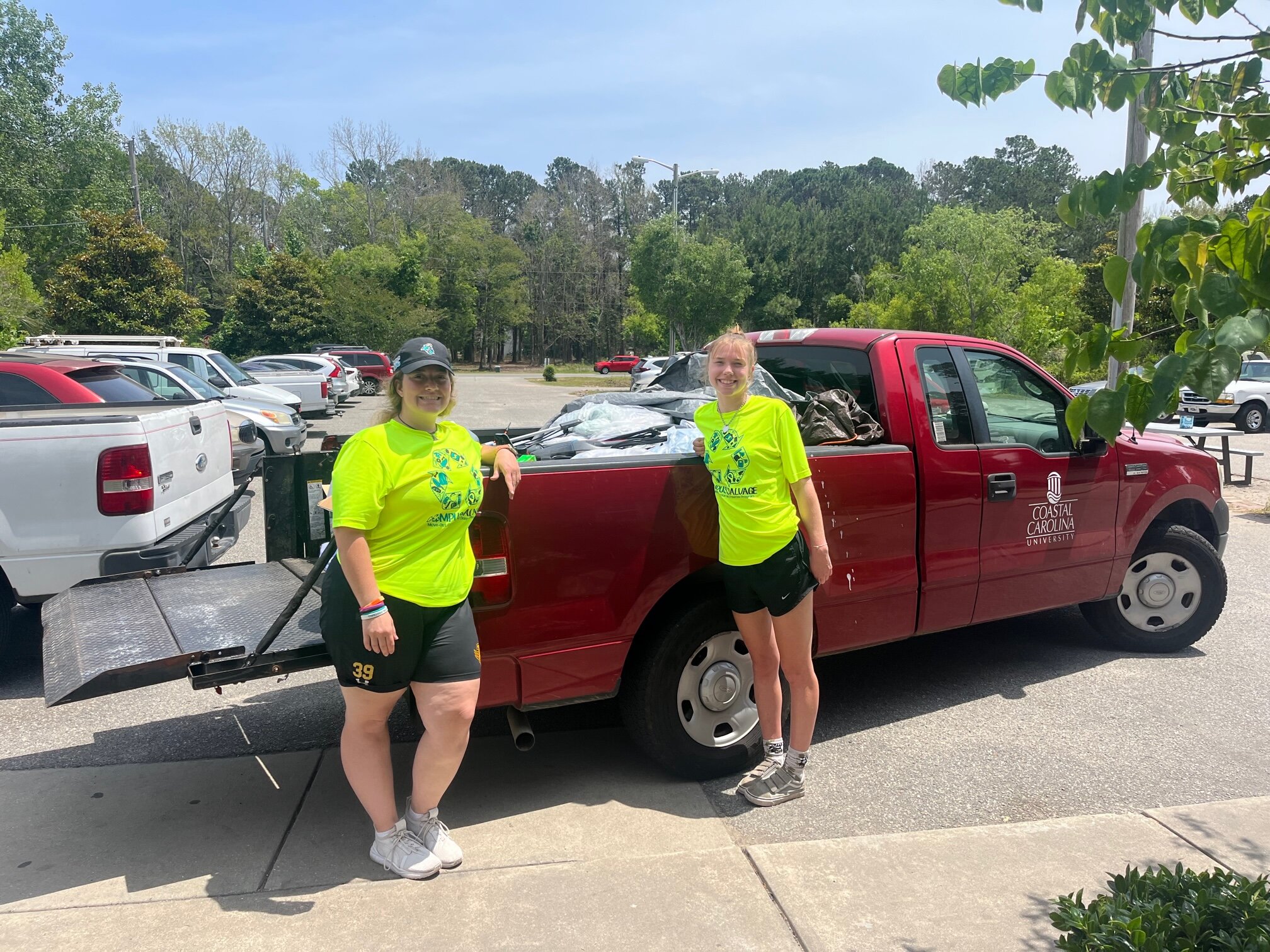 Thank you, CCU Campus Salvage, for donating to our shelters this week! Campus Salvage is Coastal Carolina University's annual collection and donation program designed to divert unwanted items from the landfill when residential students move-out at th