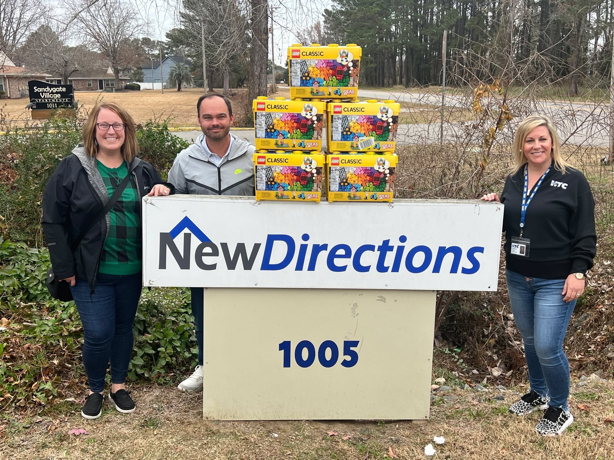 On behalf of New Directions, thank you to HTC for your generous donation of LEGOs to support the children and families we serve. Your kindness as part of the Make-A-Wish initiative, sending a local community child to LEGOLAND while also gifting LEGO 