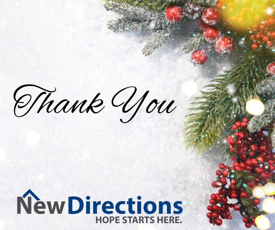 On this Christmas Eve, we want to extend a sincere thank you to those who helped make the holiday season brighter for our shelter residents - our donors, volunteers, community partners, and everyone who gave their time, resources, kindness, and compa