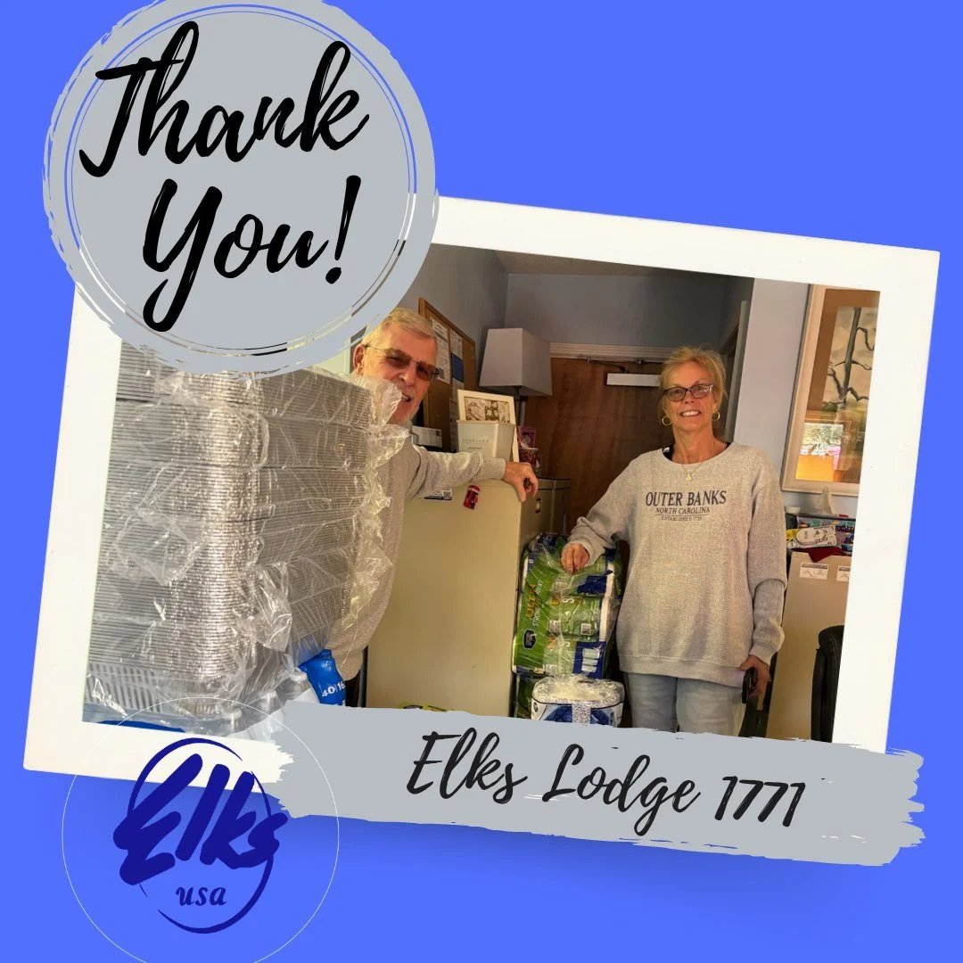 A big thank you to Myrtle Beach Elks Lodge 1771 for their generous donation of much-needed supplies to our shelter. Your support helps us continue providing comfort, care, and stability to individuals and families in our community who need it most.