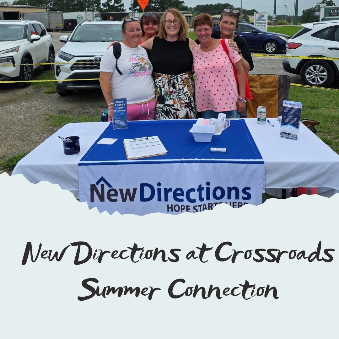 New Directions was proud to make connections at the Crossroads Summer Connection hosted by Crossroads Treatment Center! It was a wonderful opportunity to connect with community partners, share resources, and continue working together to support indiv