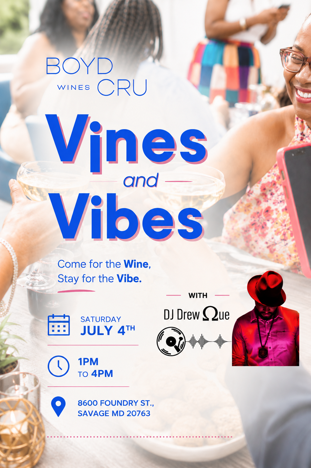 Vines &amp; Vibes: with DJ DrewQue
