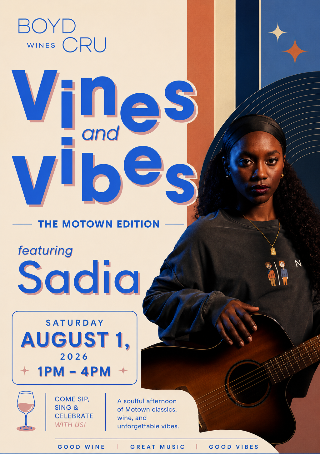Vines &amp; Vibes: The Motown Edition with Sadia