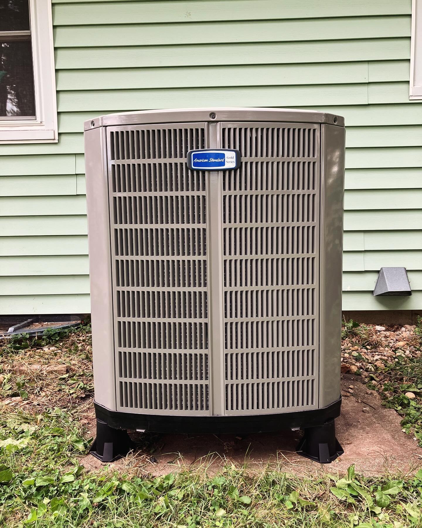 With financial assistance from Monroe County&rsquo;s ARPA Rural Repair Program, we were able to replace this customer&rsquo;s broken AC system with an @americanstandard_hvac heat pump for free. Inside the home we also replaced their outdated furnace 