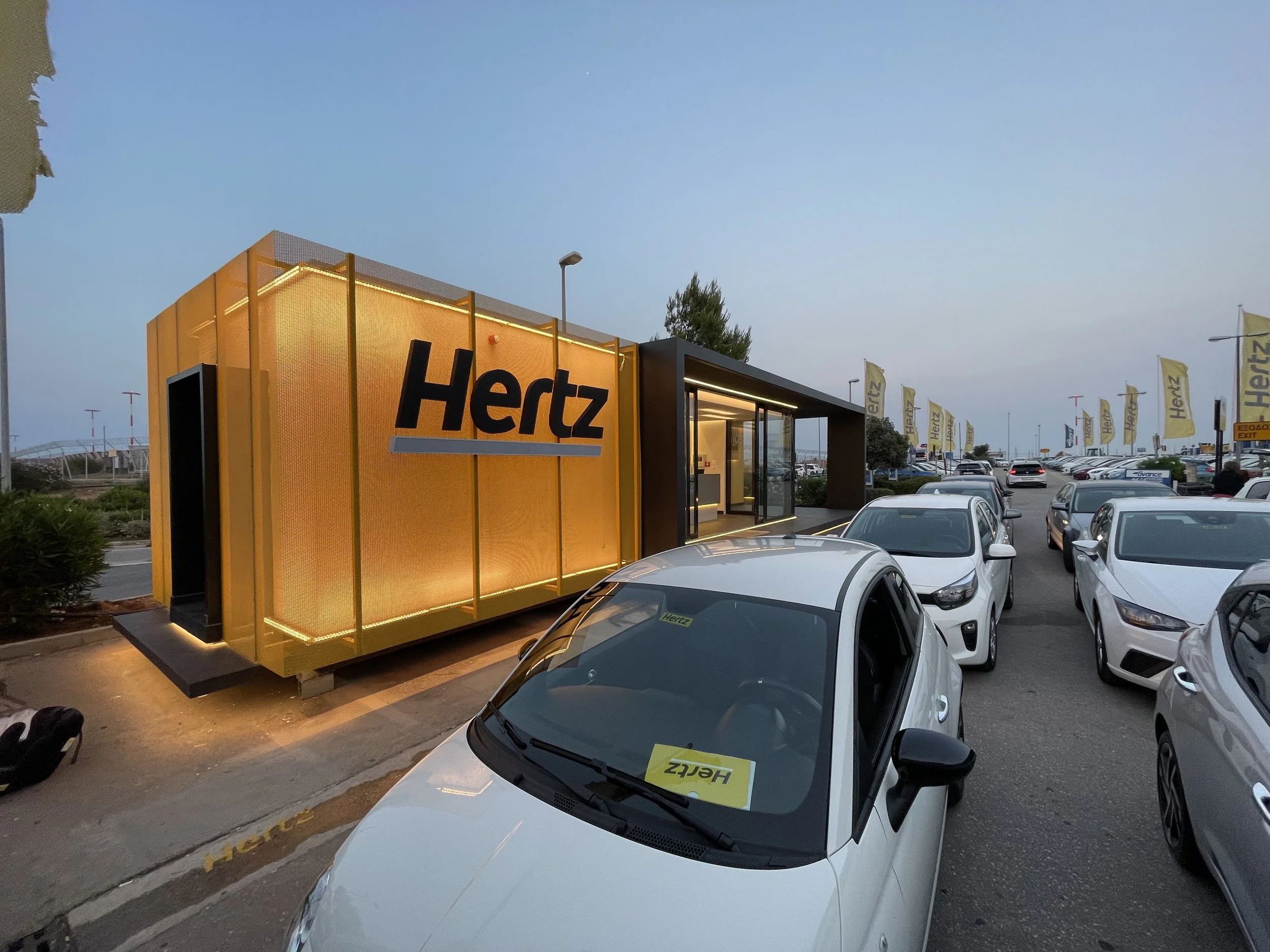 Hertz, Athens International Airport
