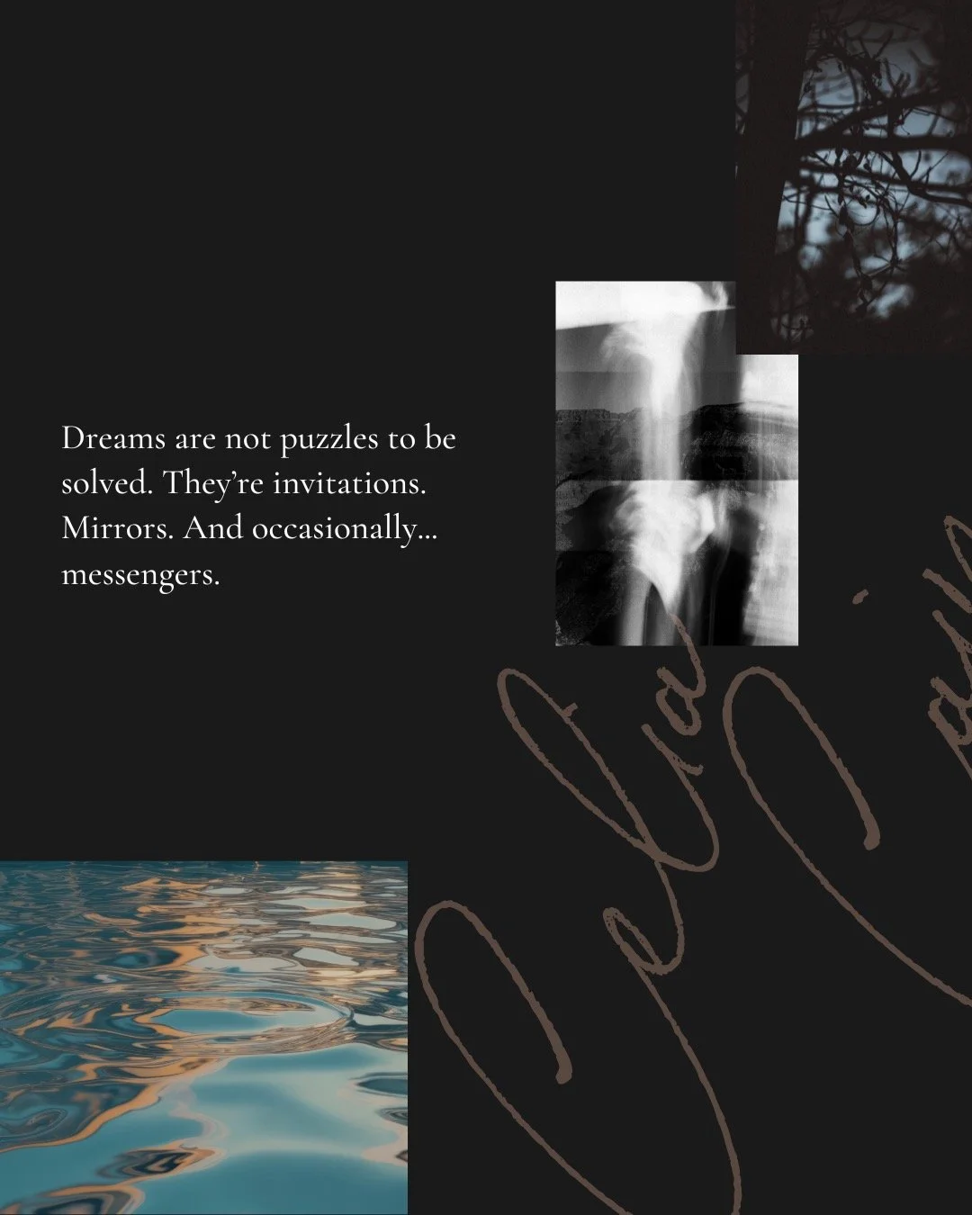 Some dreams vanish by morning.
Others linger &mdash; in your mood, your body, or a single phrase you can&rsquo;t forget.
I created The Dreamtime Ritual as a seasonal practice to help you:
✨ Sleep more deeply
🕯️ Listen to the unconscious
🧶 Stay conn