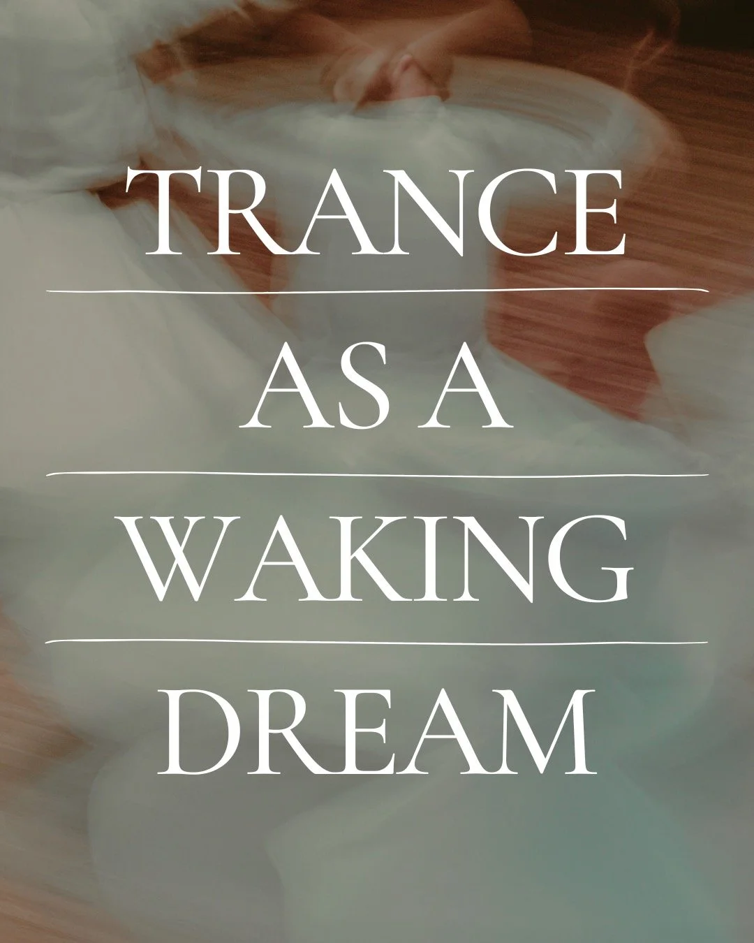 Trance isn&rsquo;t an escape. It&rsquo;s a return.
To rhythm.
To body.
To the deeper knowing underneath your thoughts.
This week&rsquo;s newsletter explores the difference between flow and trance, the dangers of bypassing, and gentle ways to access d