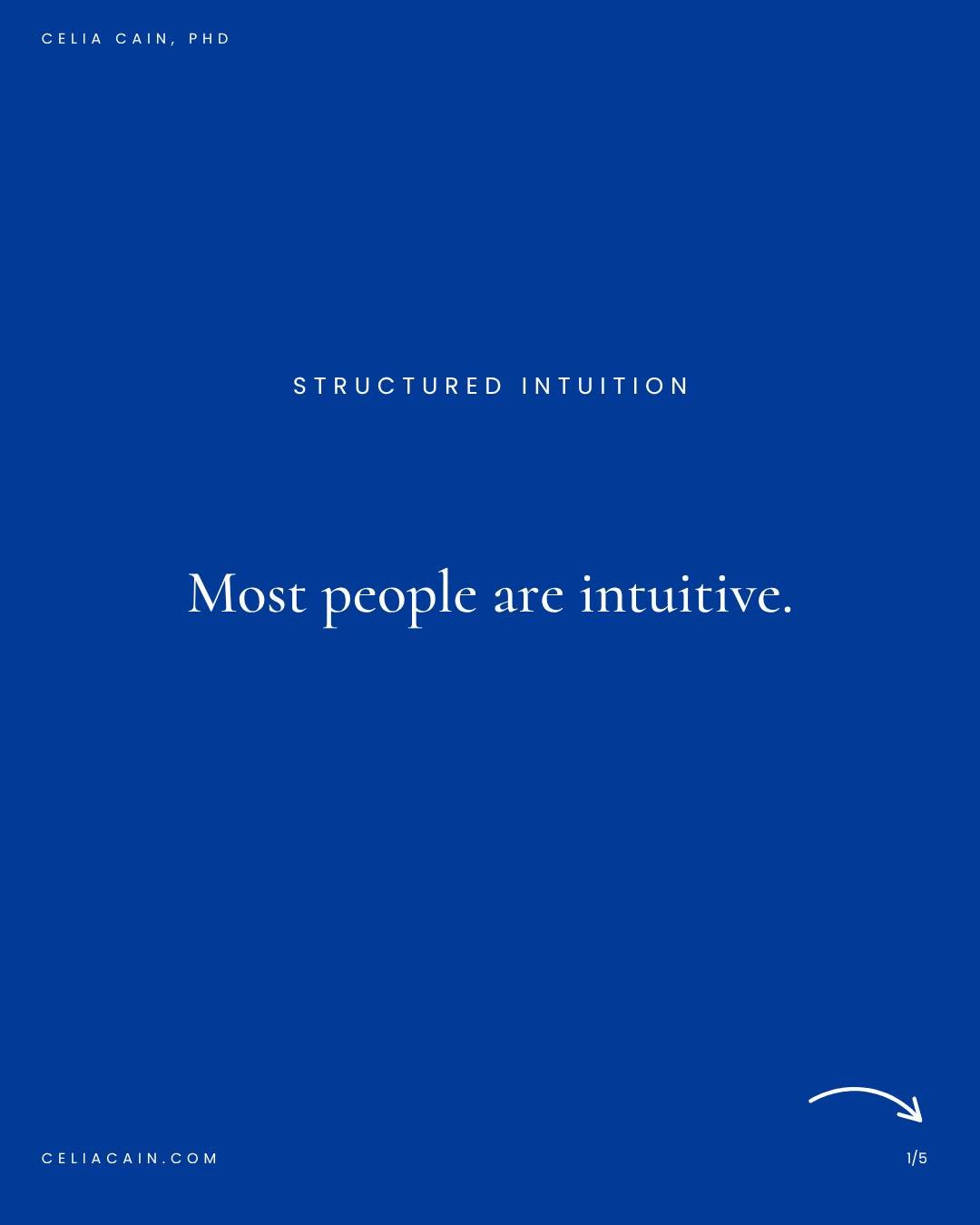 What do you do after you receive an intuitive message?

Do you trust it? Analyze it? Ignore it?

That moment shapes everything that follows.

Intuition is a skill.

https://www.celiacain.com/structured-intuition