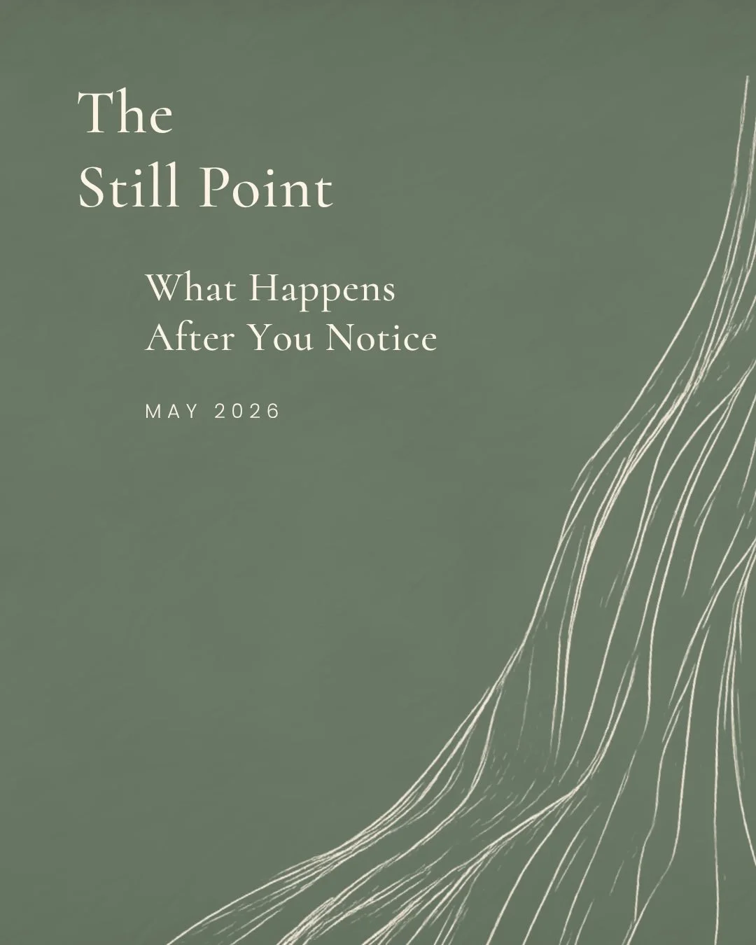 Sometimes intuition isn&rsquo;t the difficult part.
Sometimes the difficult part is staying connected to what you noticed after interpretation, overthinking, social conditioning, emotional responsibility, and the desire to be reasonable all begin arr