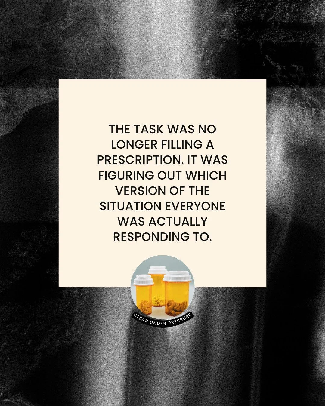 The app worked.
The phone system worked.
The pharmacist had my records.
The problem sat somewhere in the spaces between them.
My latest essay explores what happens when different parts of a system stop describing the same reality&mdash;and why the ta