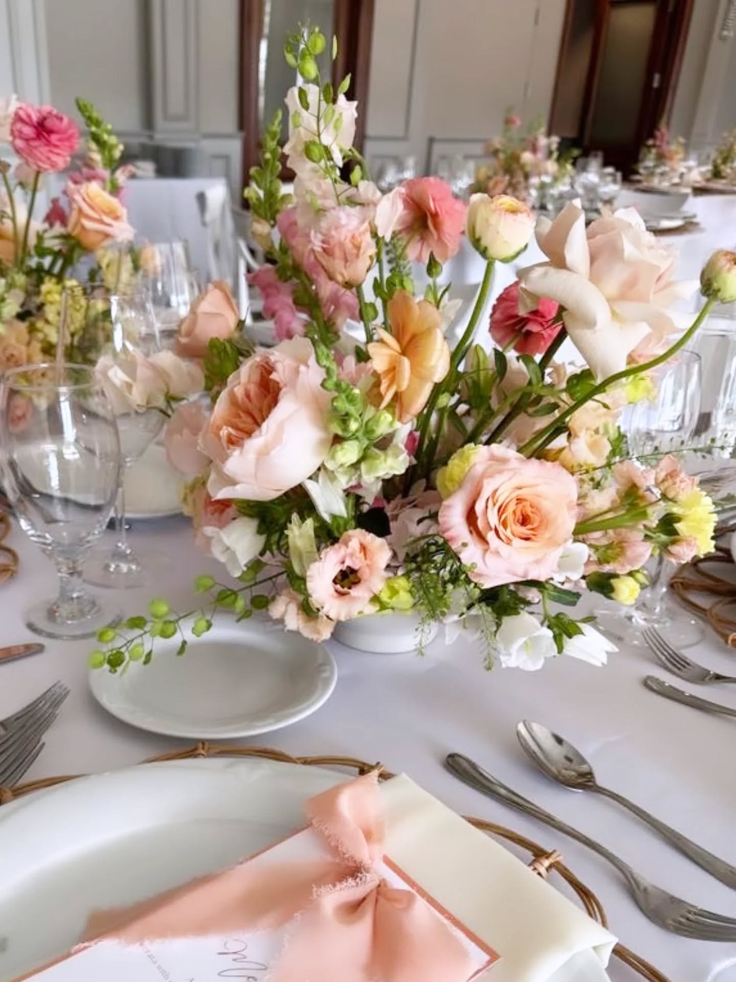 Double checking every angle, and always thinking about what you, your guests and your photographer are seeing!