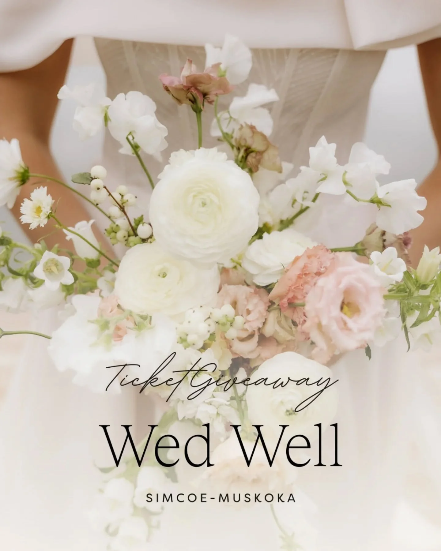🎟️ Ticket Giveaway 🎟️ Wed Well Simcoe-Muskoka Showcase!

I am so happy to be giving away 2 tickets for the Wed Well Simcoe-Muskoka Showcase to one fabulous, soon-to-be-wed fiancee/fiance!

When: February 28, 2026, 11:00 AM - 4:00 PM
Where: Braeston