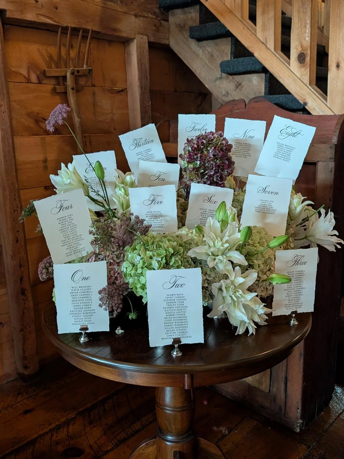 A warm welcome to Sam + Bryan's guests. 

Sam is obsessed with with lilies and I LOVED sprinkling these scented lily roses into the design. They were such an elegant contrast with the grasses and de-petaled sunflowers, and gave their day it's own sig
