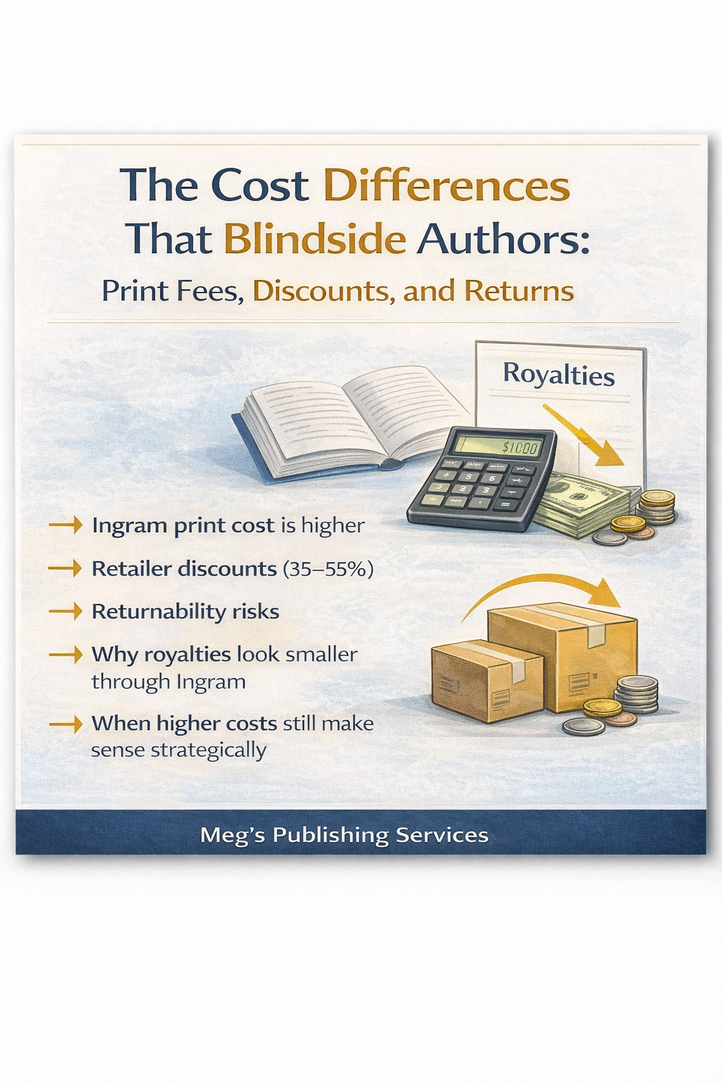 The Cost Differences That Blindside Authors