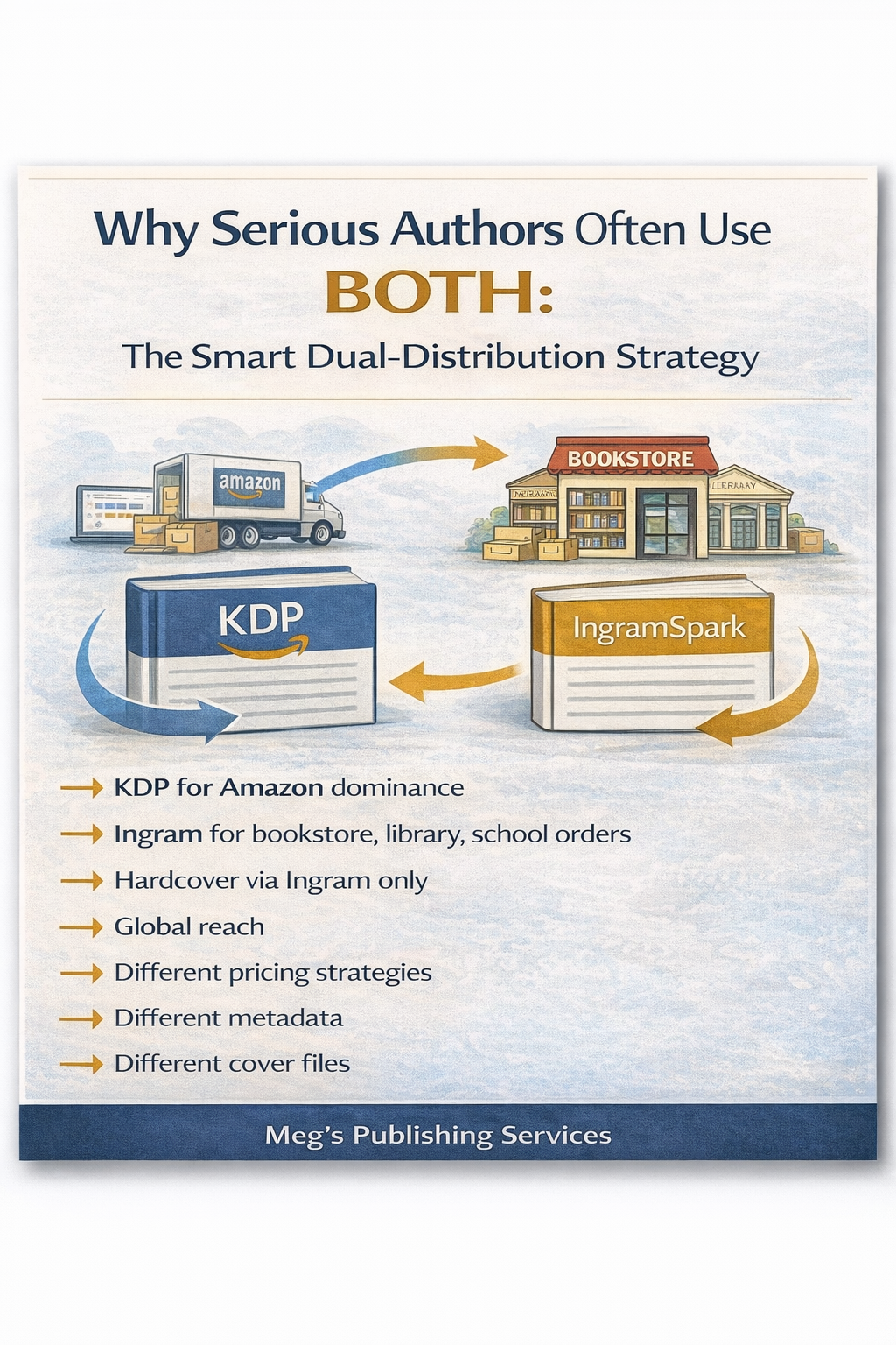 Why Serious Authors Often Use Both