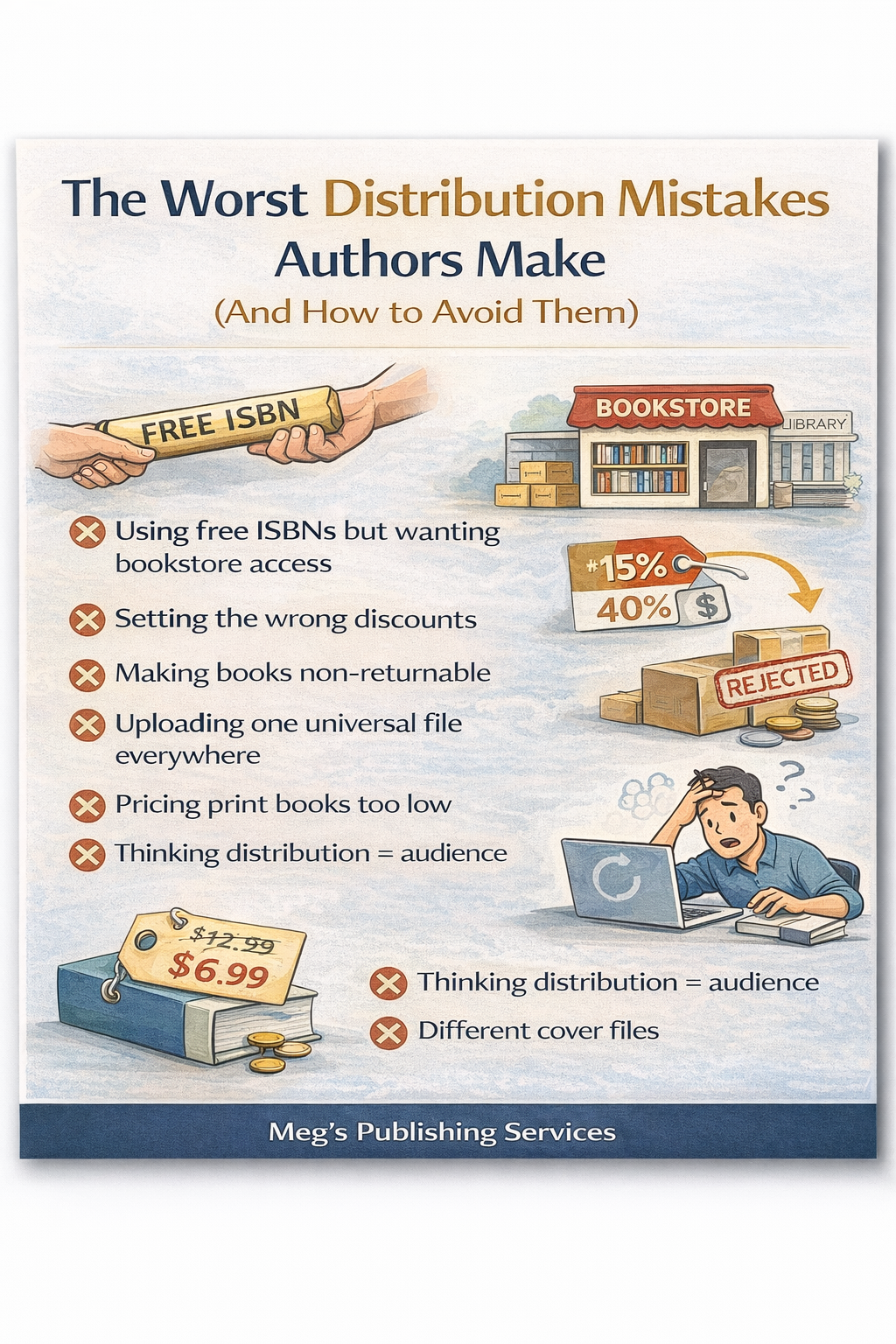 The Worst Distribution Mistakes Authors Make
