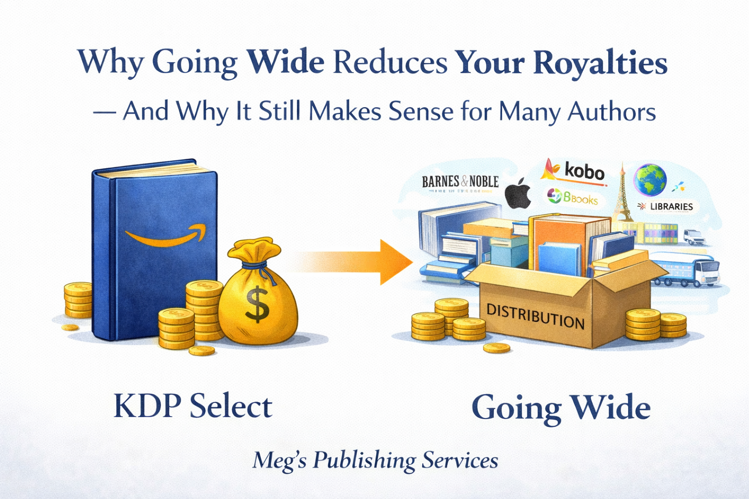 Why Going Wide Reduces Your Royalties