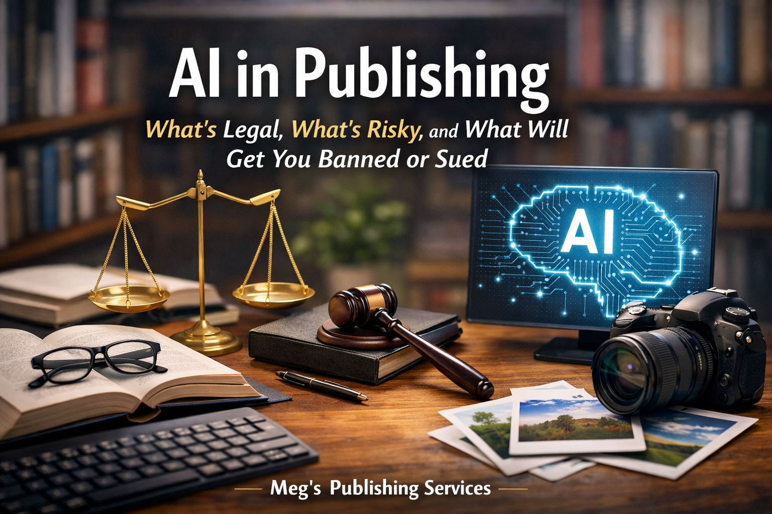 AI in Publishing: What’s Legal, What’s Risky, and What Will Get You Banned or Sued