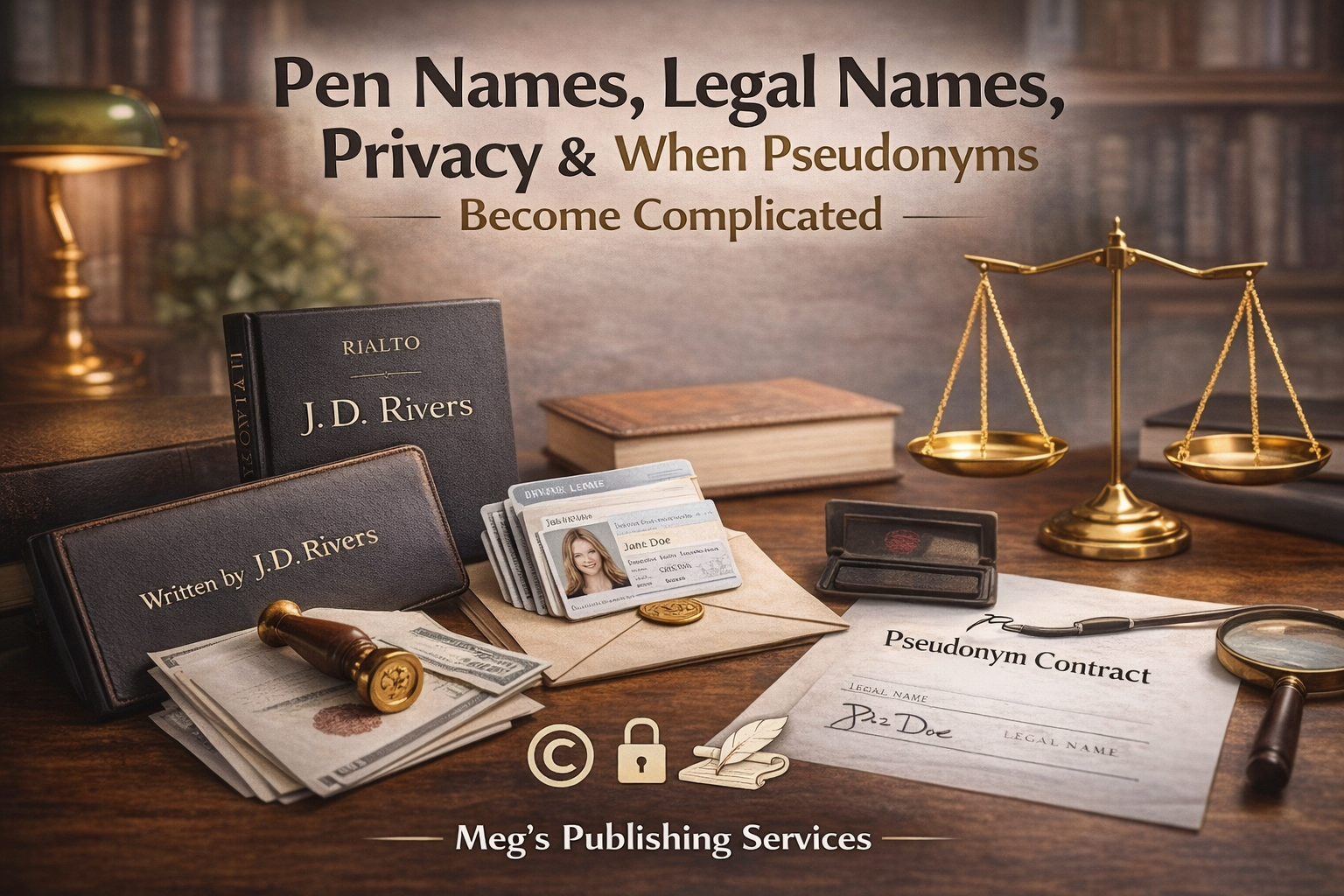 Pen Names, Legal Names, Privacy &amp; When Pseudonyms Become Complicated