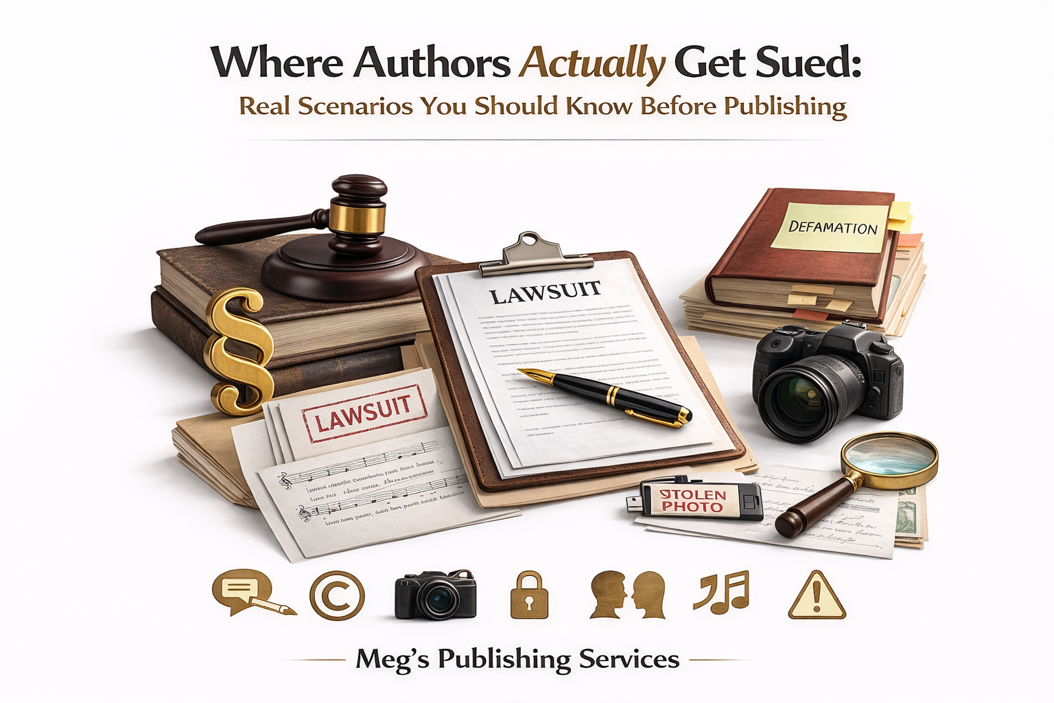 Where Authors Actually Get Sued: Real Scenarios You Should Know Before Publishing