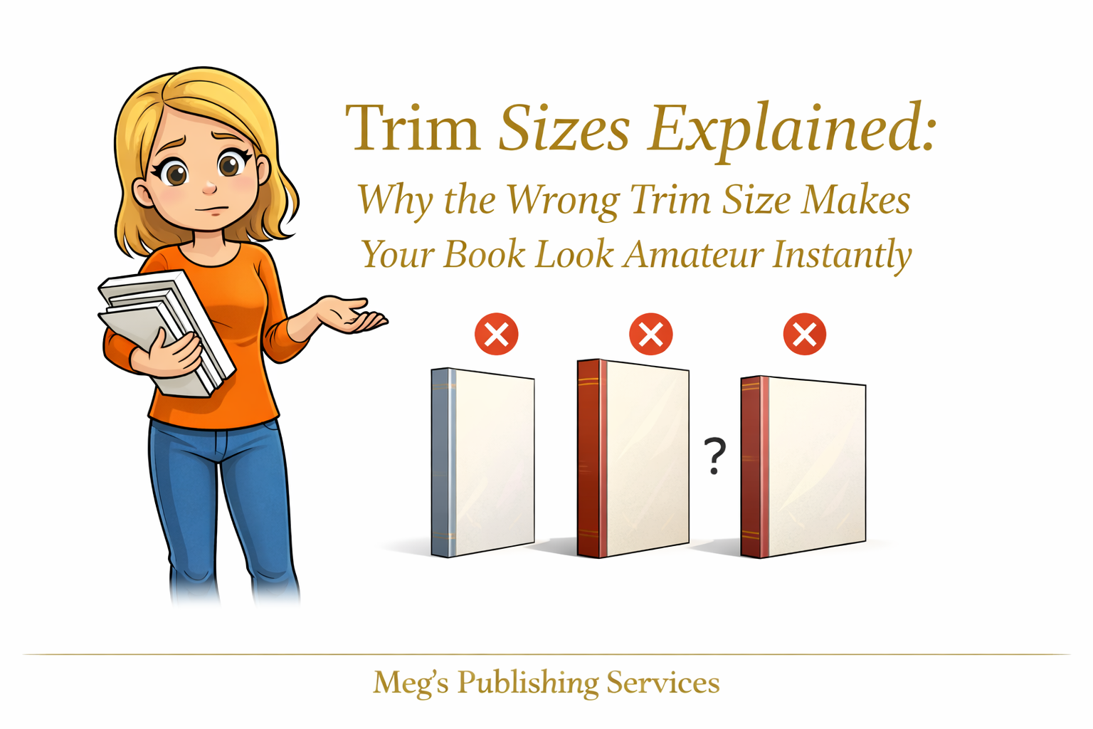 Trim Sizes Explained: Why the Wrong Trim Size Makes Your Book Look Amateur Instantly