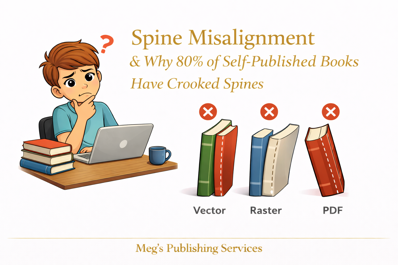 Spine Misalignment and Why So Many Self Published Books Have Crooked Spines