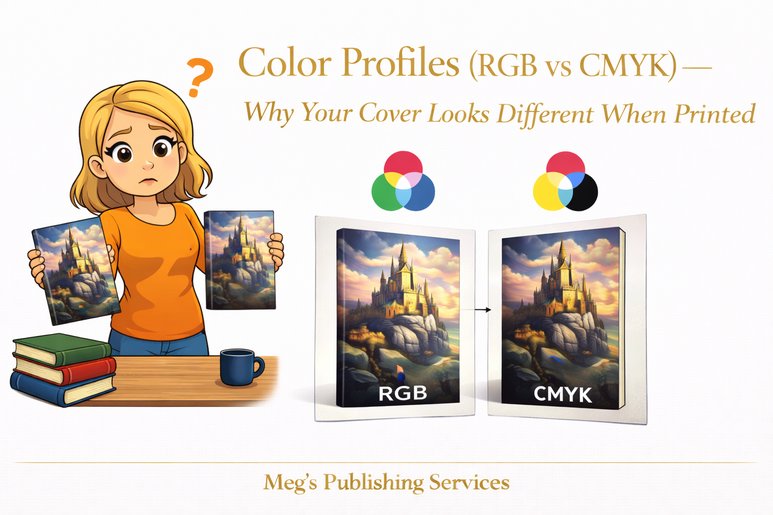 Color Profiles and Why Your Cover Looks Different When Printed