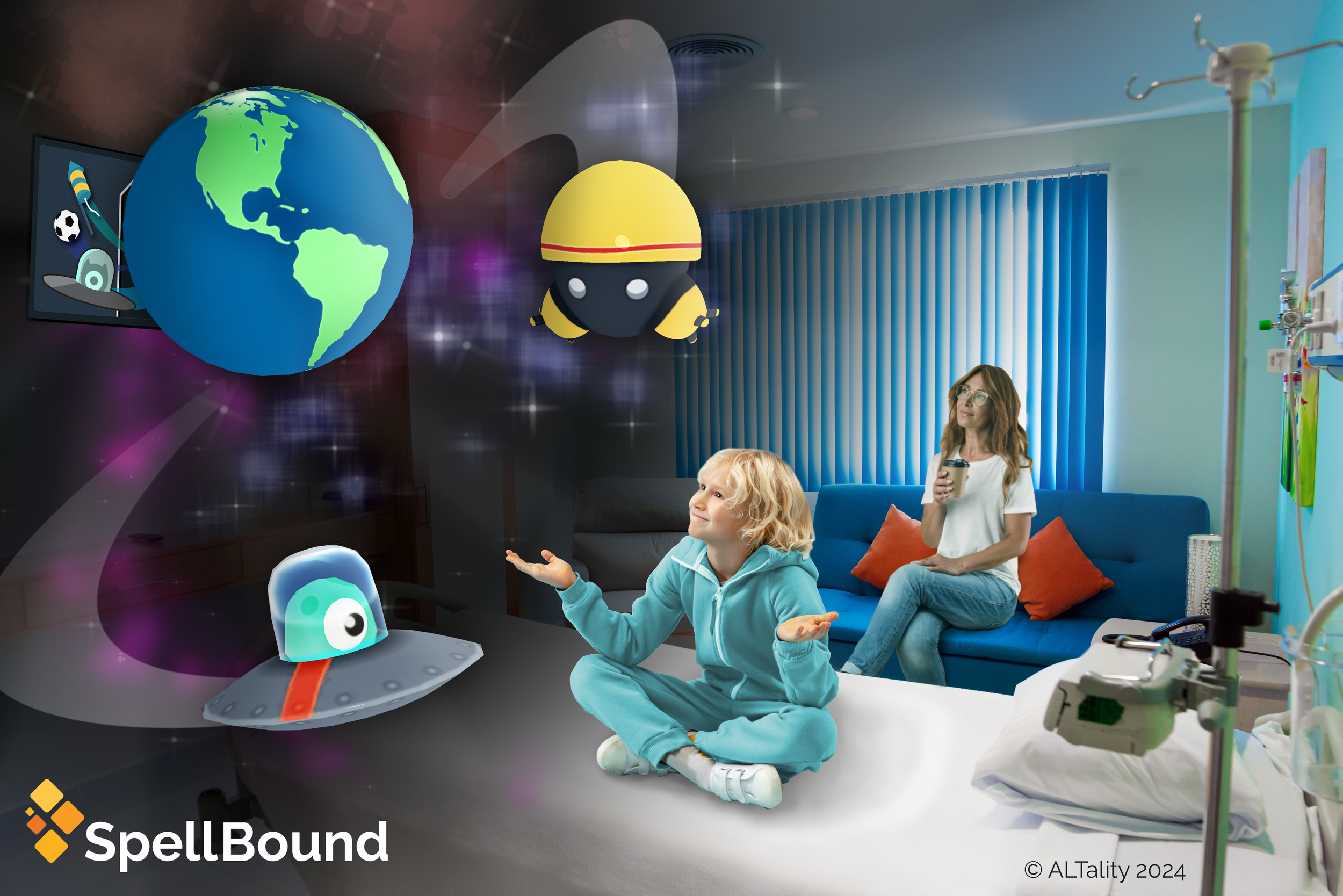 Spellbound Arcade Machine SpellBound ARcade™ — SpellBound AR: Pediatric Patient Experience
