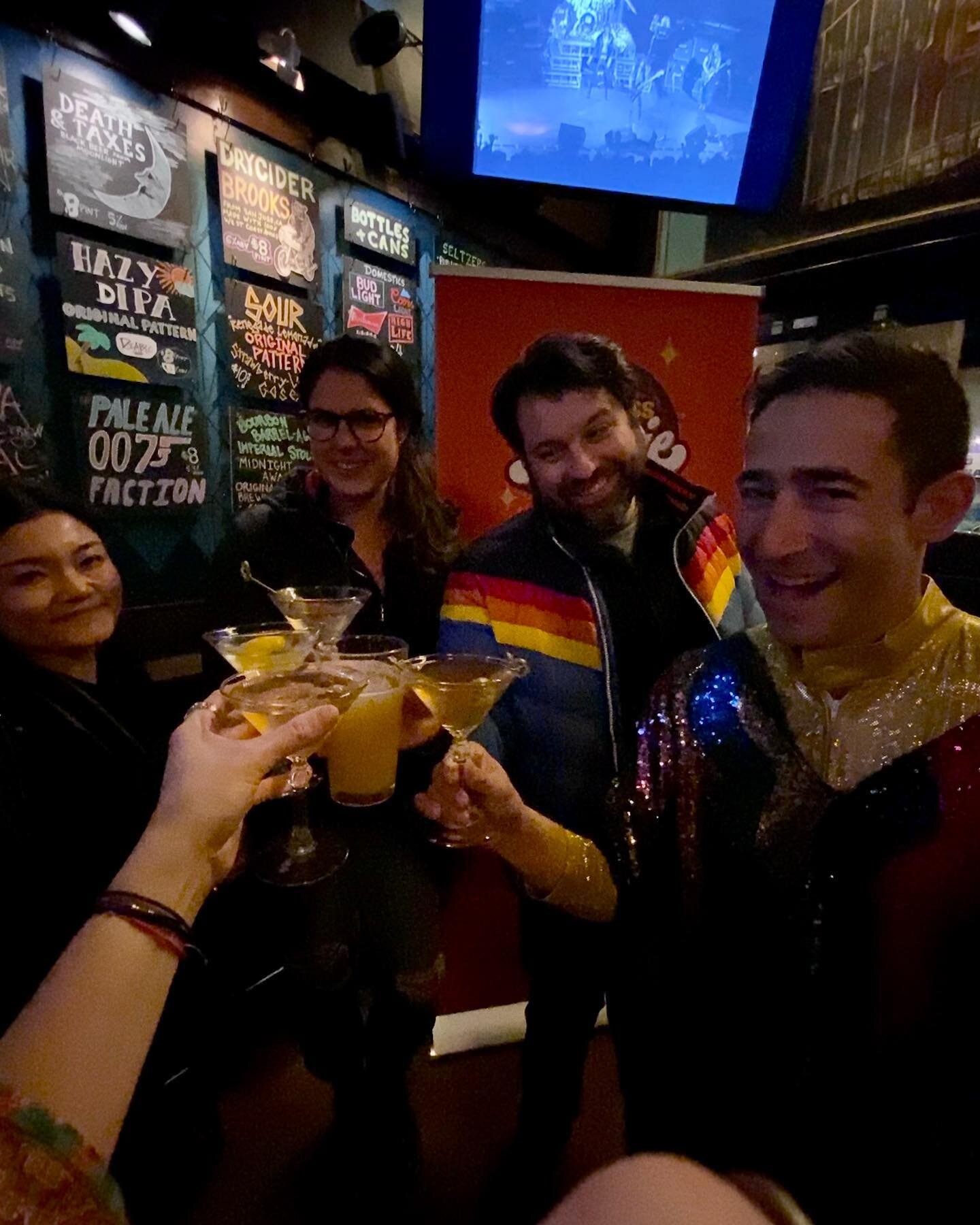And finally, we ended our Clement Street boogie at the fabulous @540rogues, with dirty martinis and raffle prizes galore. Thank you to everyone who came out in February!! We&rsquo;re taking March off but will see you for the next Boogie soon ❤️ #smal