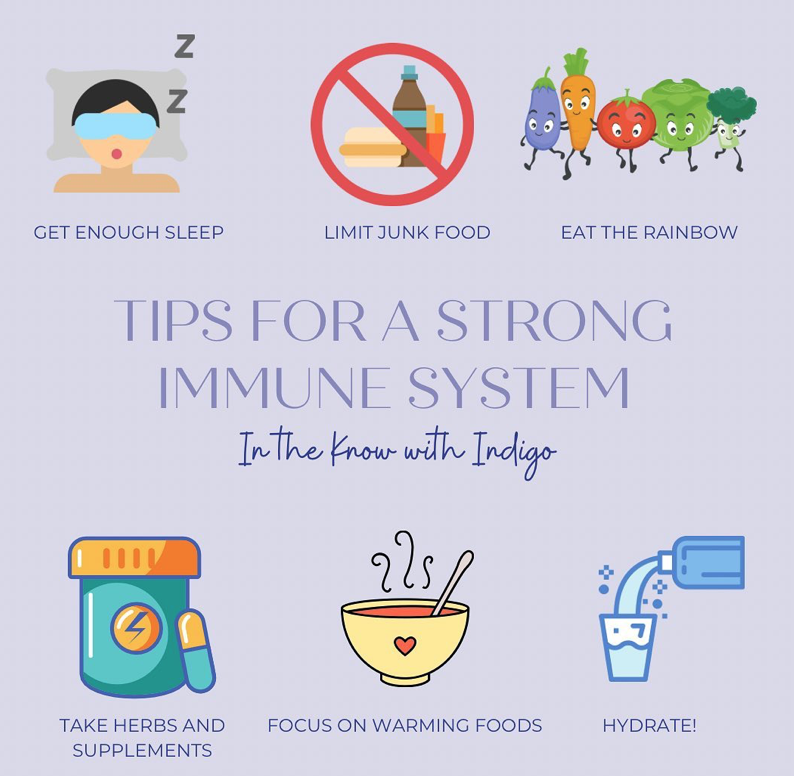 Tips for a strong immune system