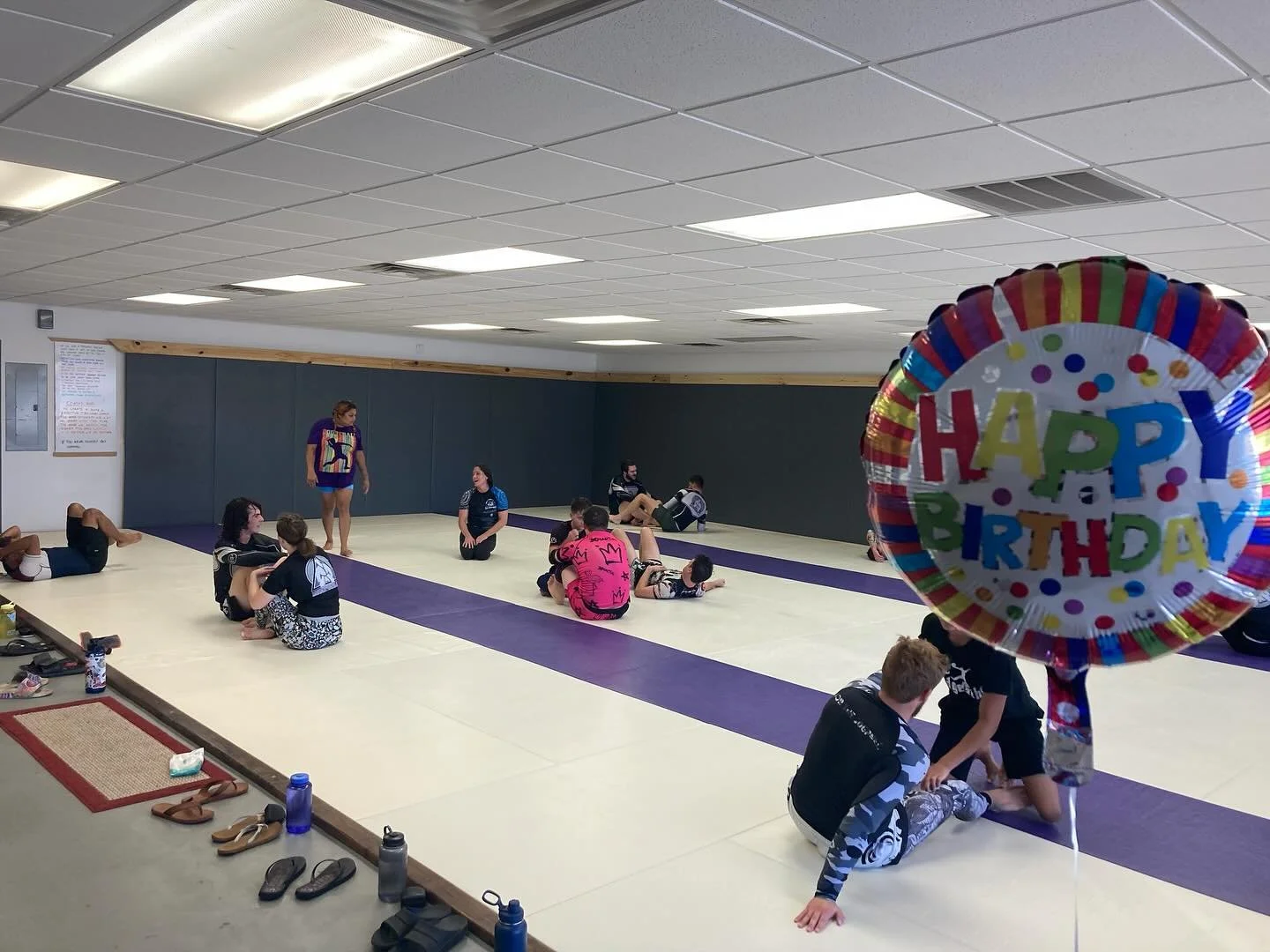 Happy birthday to @roosterdaye11 
It&rsquo;s awesome to see just how much the gym and its grapplers mean to one another! Thanks for all you do around the gym Rooster 🐓!