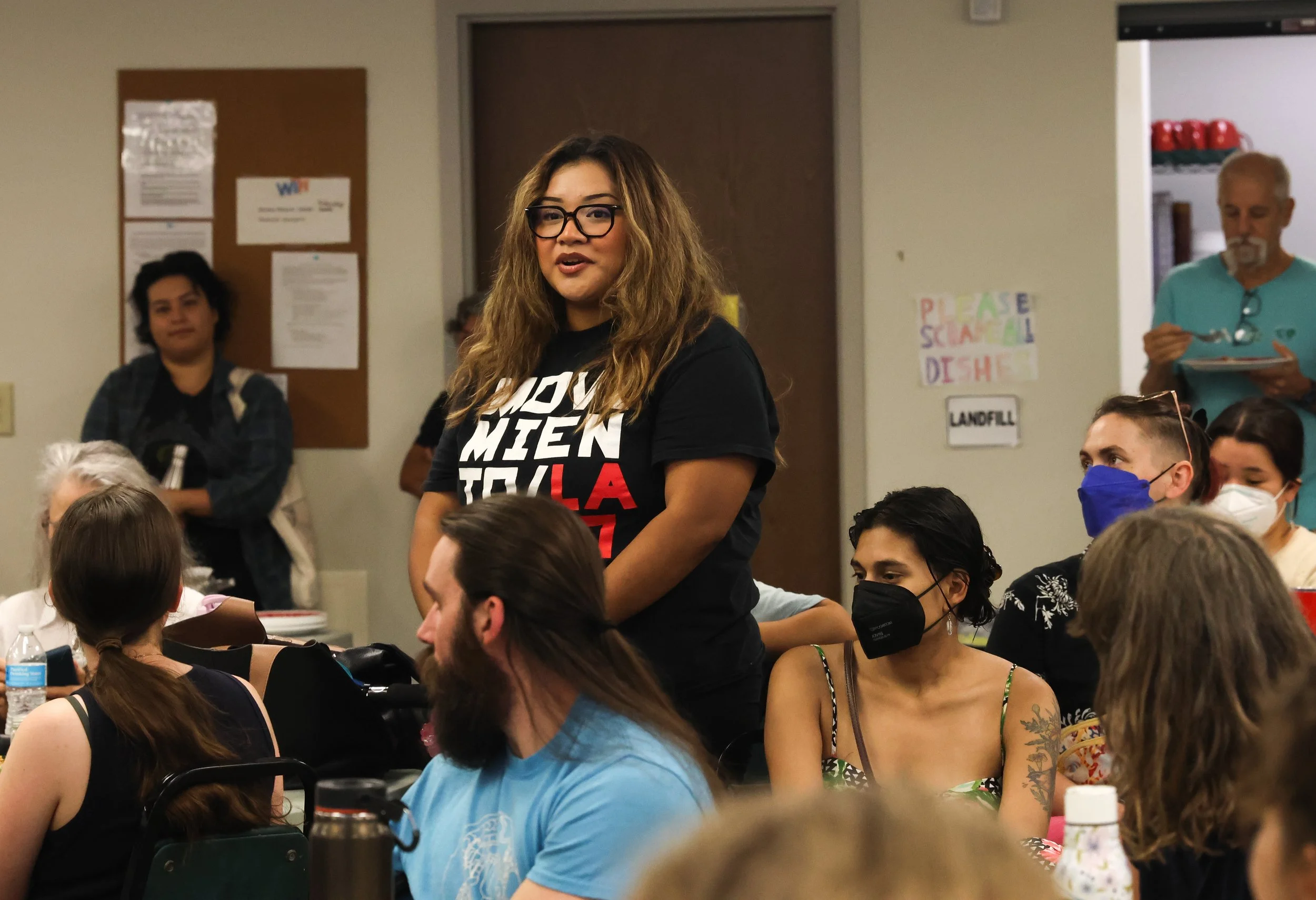"The Athens Community Rallies Around Immigrant Members" (Flagpole)