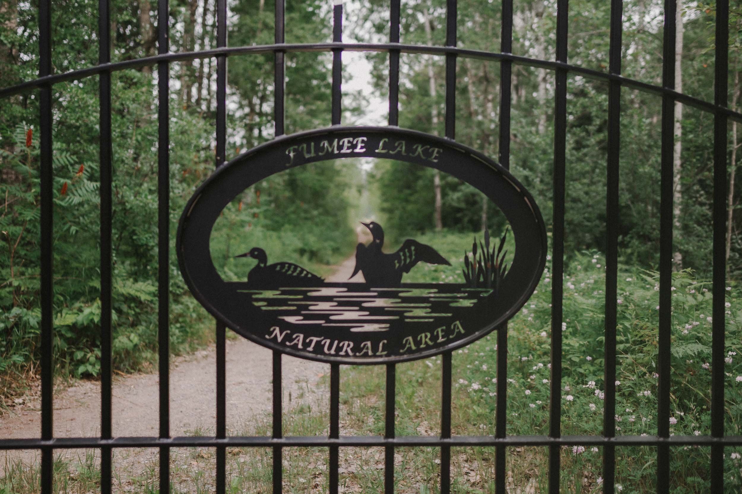 Fumee Lake Gate