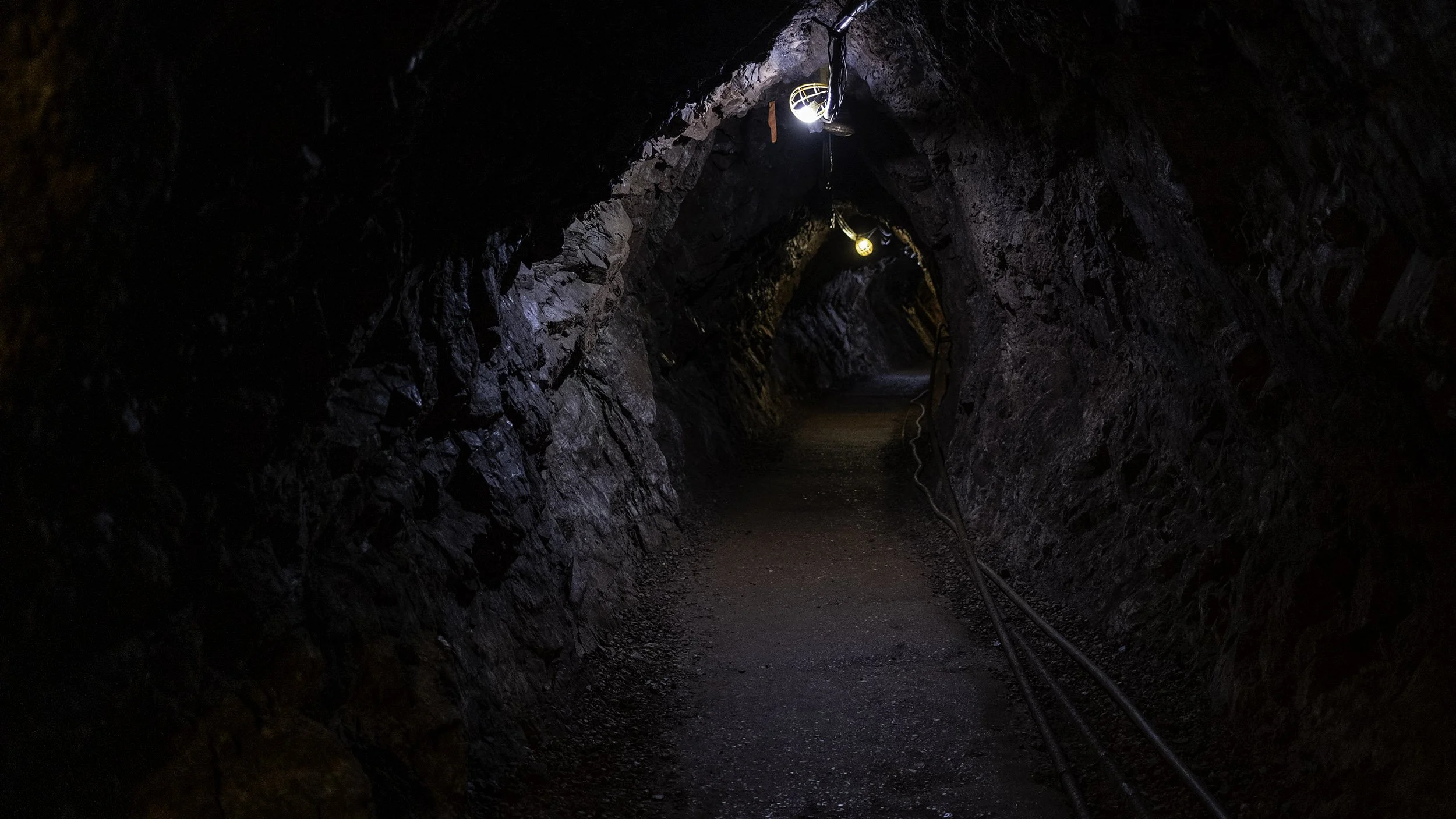 Iron Mountain Iron Mine tunnel