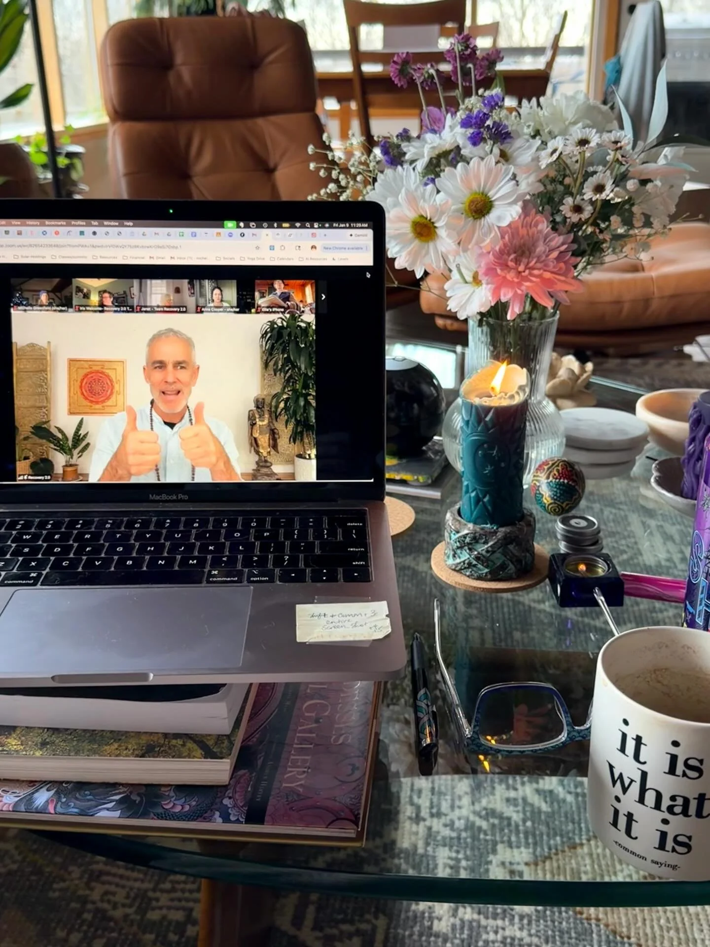 Thank you @tommyrosen for your guidance towards living a life of intention, awareness, reflection and presence. Loving &ldquo;The End and the Beginning&rdquo; course you are leading. 

And you do this without forgetting the importance of fun, laughte