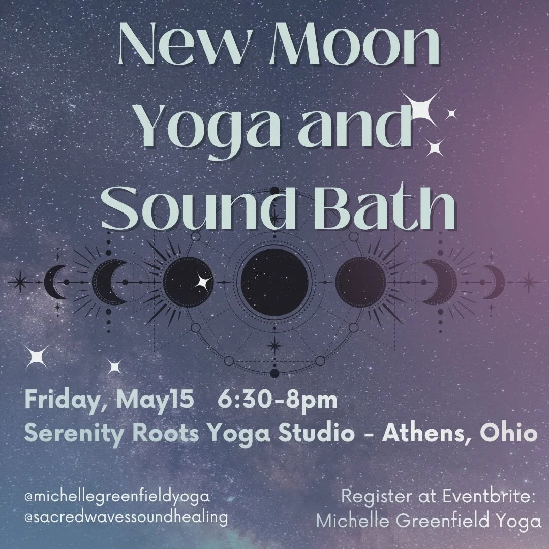Kojun and I are excited to welcome you to a space of beautiful sound, gentle movement, healing, and deep relaxation. 

On Friday, May 15, we will gather at serenity roots Yoga Studio in Athens, Ohio from 6:30 to 8 PM to move to the sounds of singing 