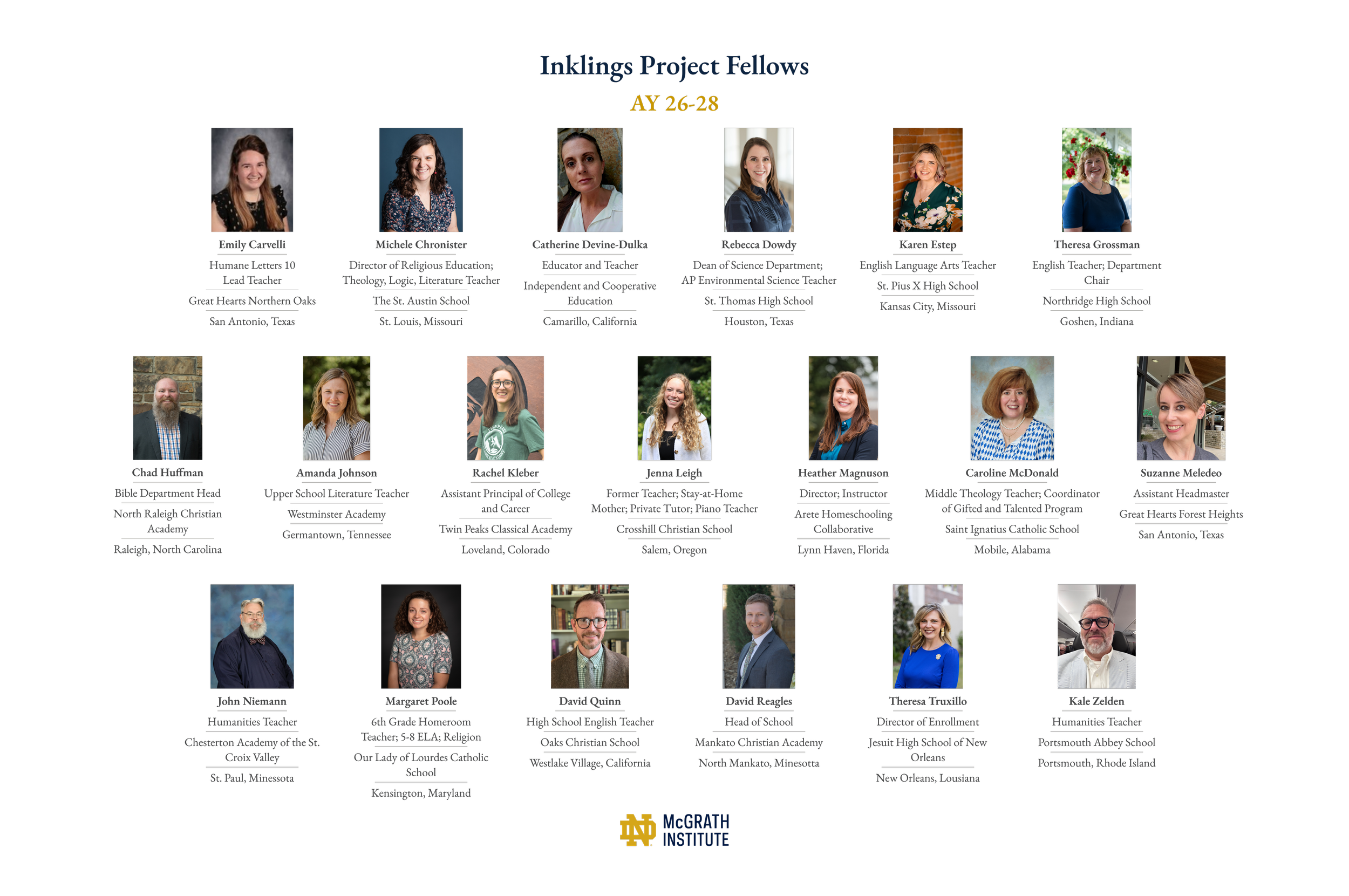 IQ 12: Introducing a New Fellowship, AY26-28 Fellows, Fantasy in Oxford, Dinner &amp; Dialogue