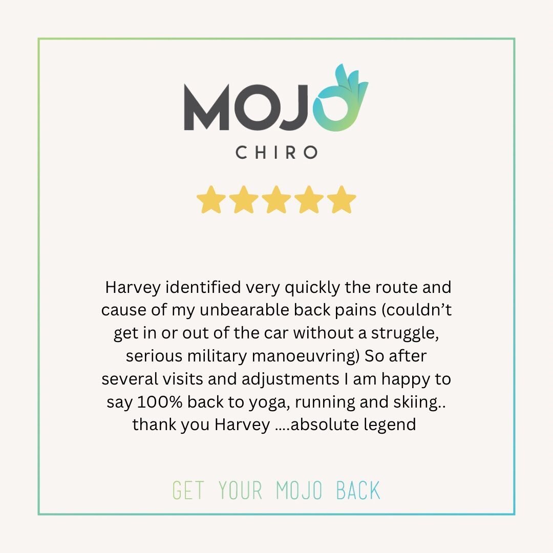 Testimonial Tuesday 💫 

We love helping people get their mojo back 👌🏼

To find out if Chiropractic is something you could benefit from having, drop us align 😉