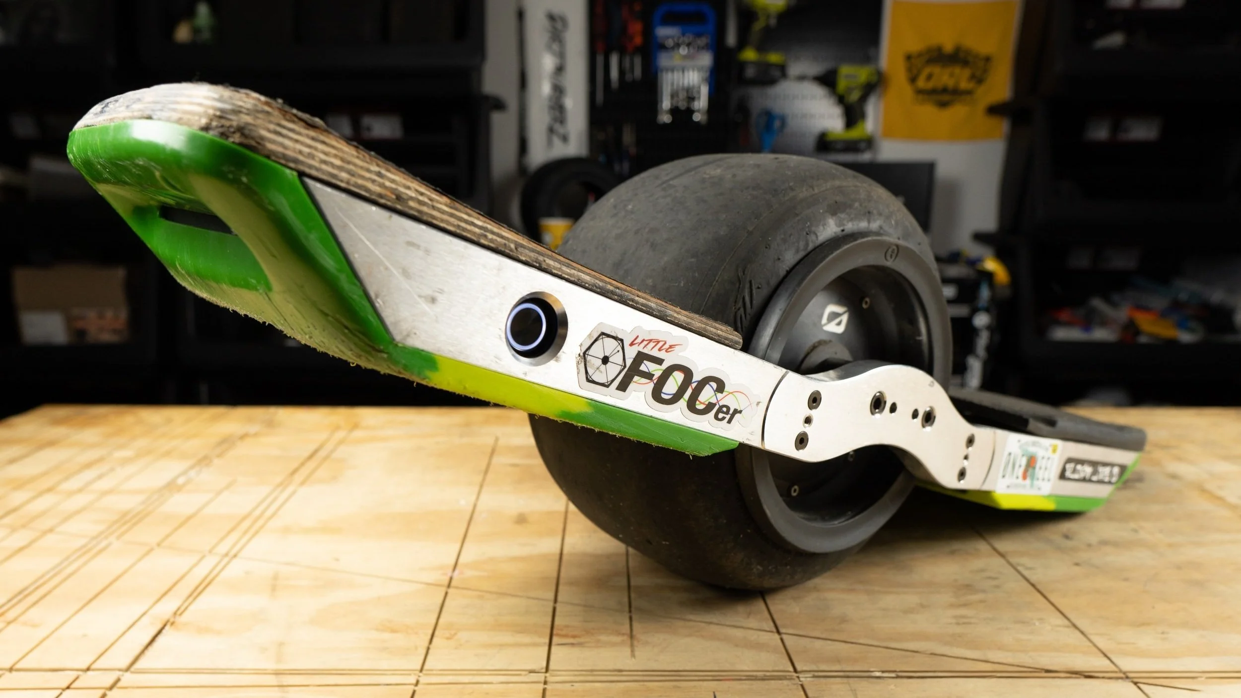 the spinning onewheel news