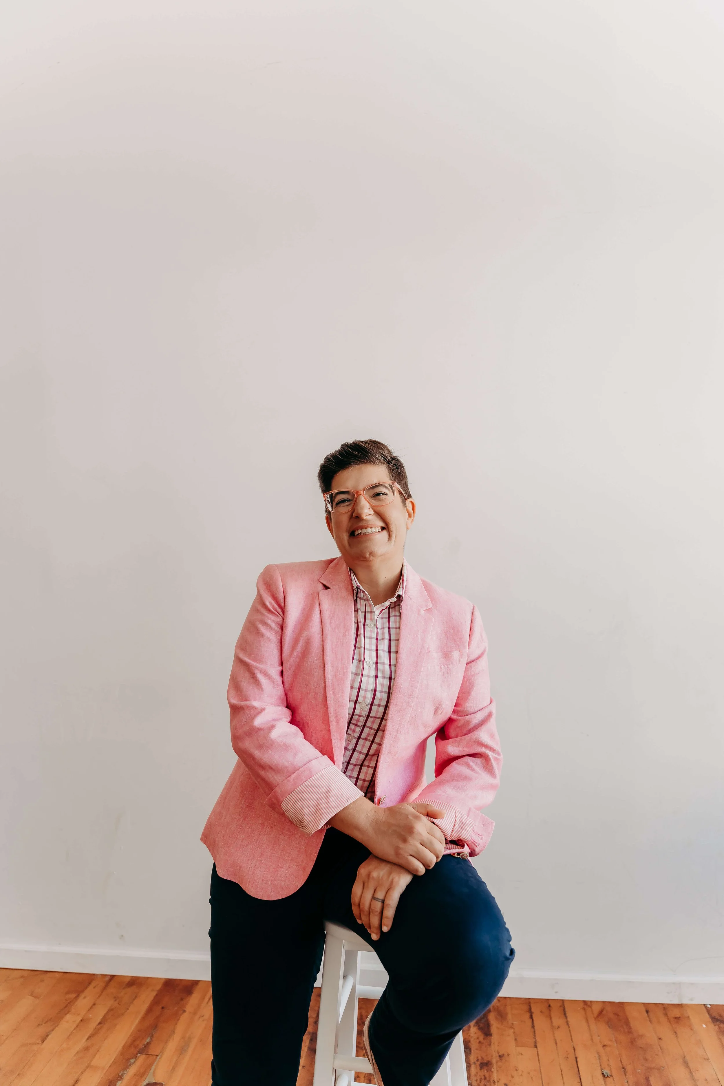 Francesca McLin, former advisor and marketing strategist, sharing her approach to client-centered marketing