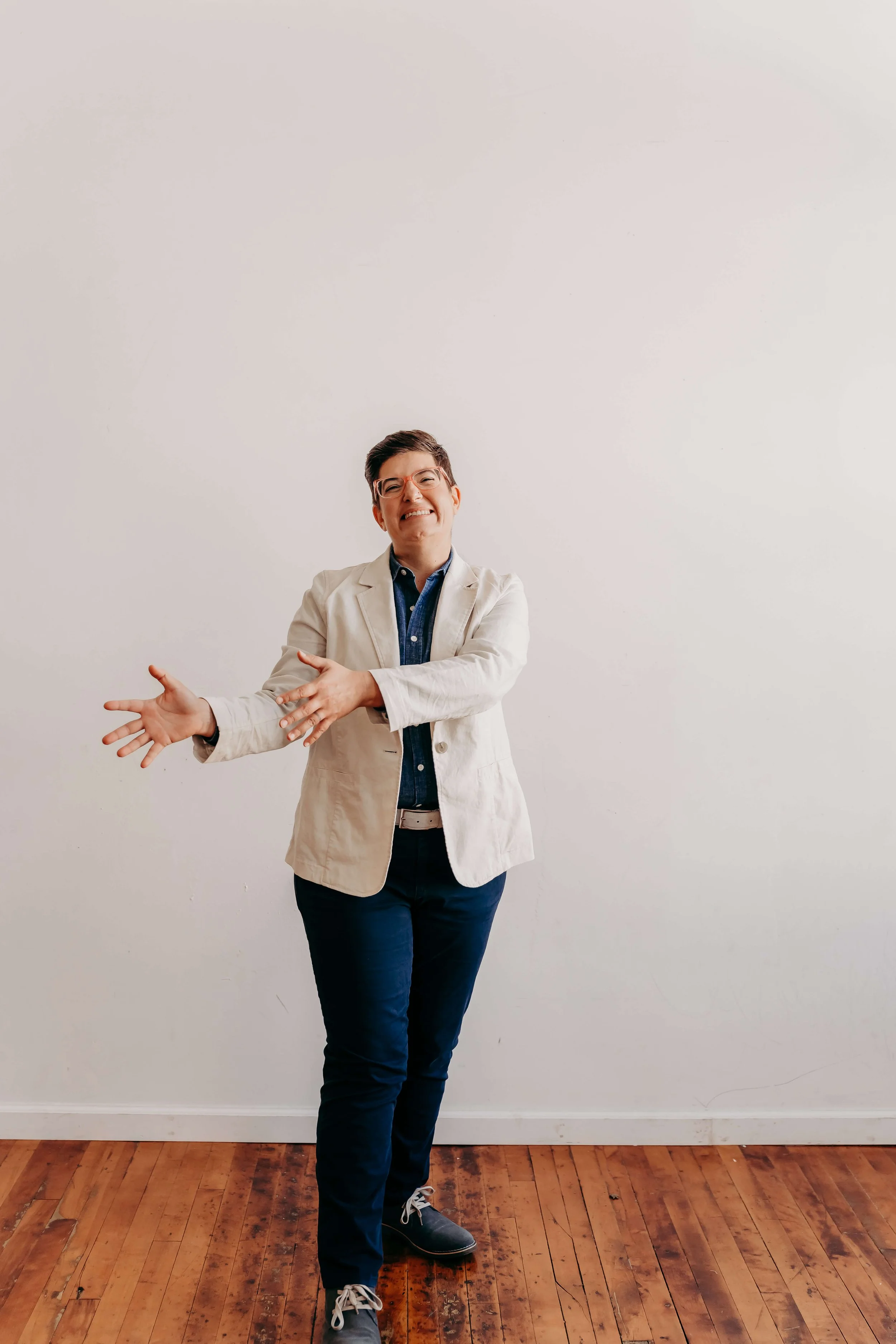 Francesca introducing The Client Hero Method