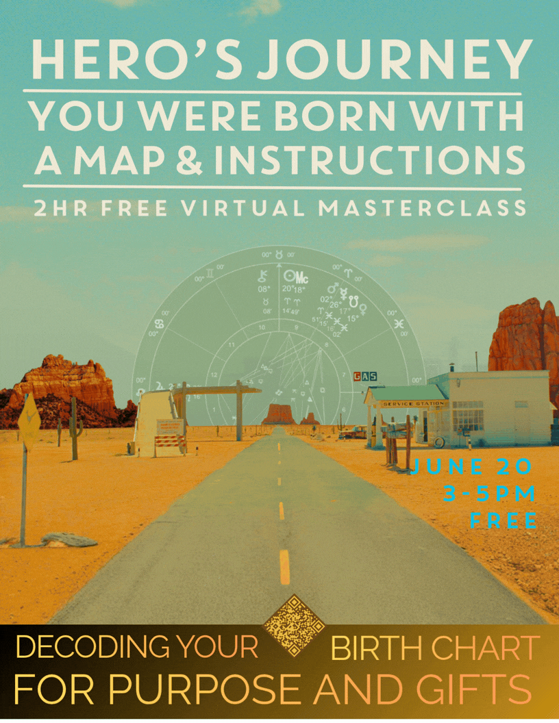 <span class="sqsrte-text-color--darkAccent">HERO’S JOURNEY: You Were Born With a Map &amp; Instructions</span>