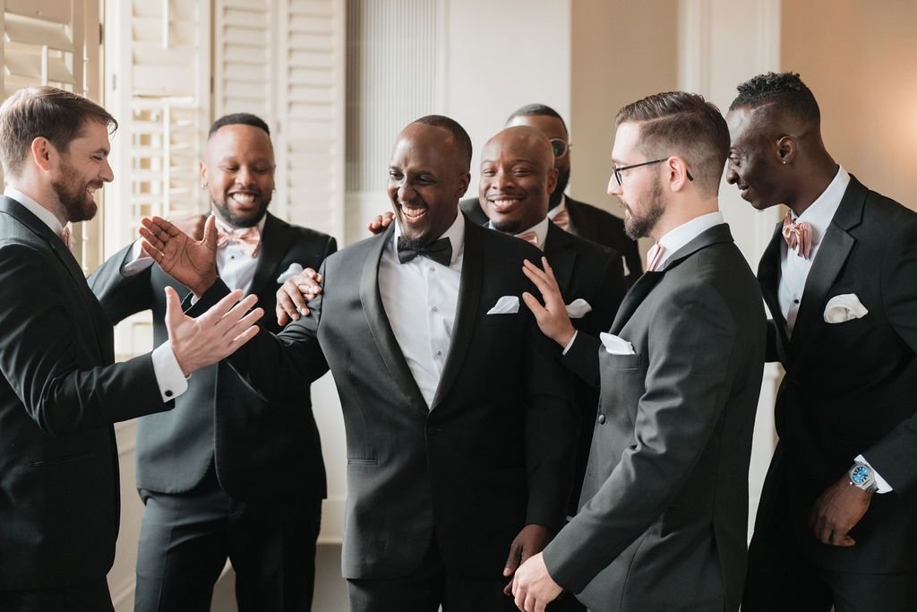 Alisa &amp; John 🤍
These two looked incredible at The Bellevue Hotel in PA. We&rsquo;re so excited to send their full gallery soon. Cheers to a beautiful day and an even more beautiful couple!