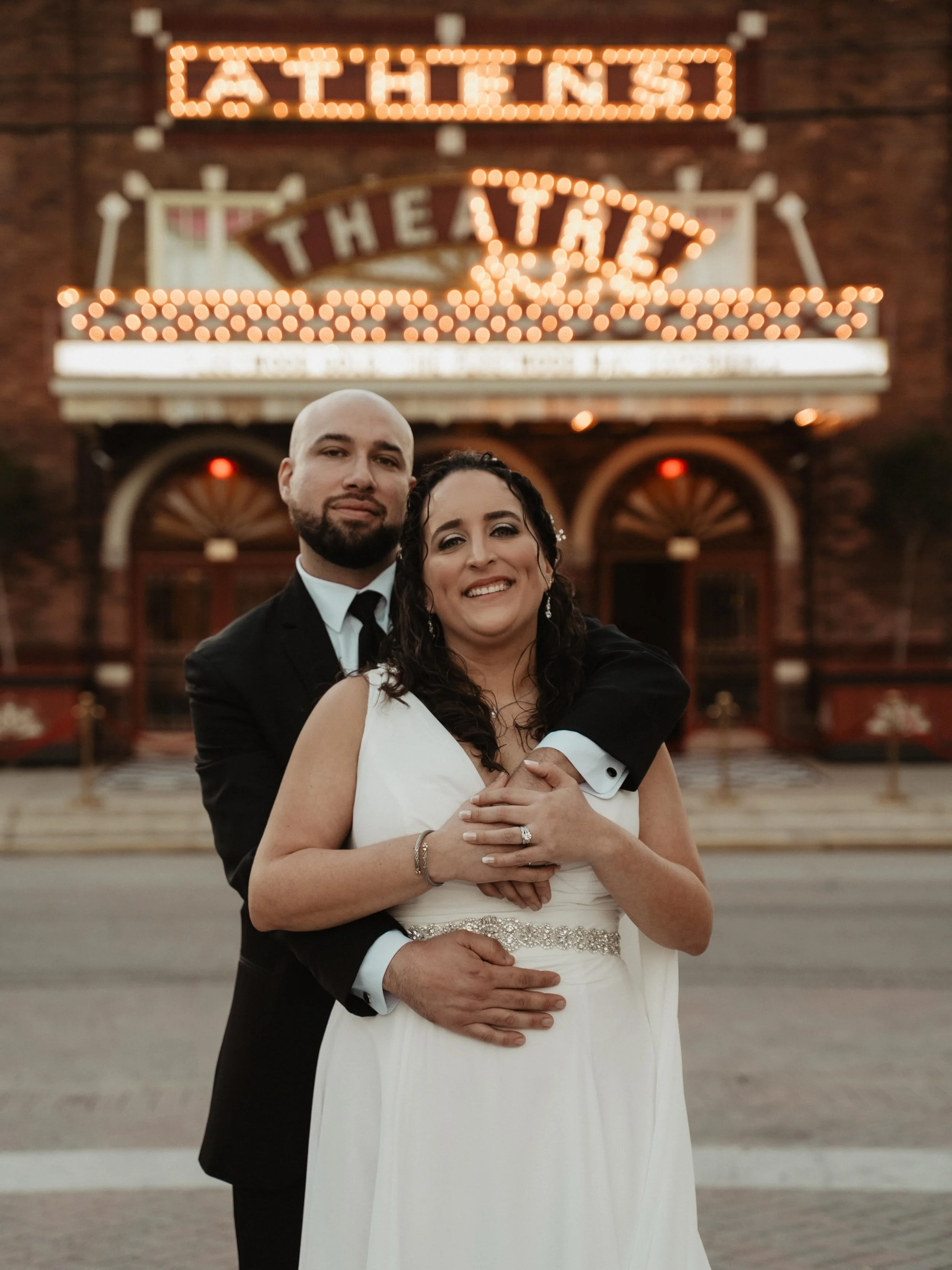 Natalia &amp; Ronald&rsquo;s wedding day in downtown DeLand, FL was nothing short of dreamy 🤍✨
We&rsquo;re so grateful we got to capture such a beautiful and meaningful day for these two.

And can we take a moment for that dark &amp; moody editing s