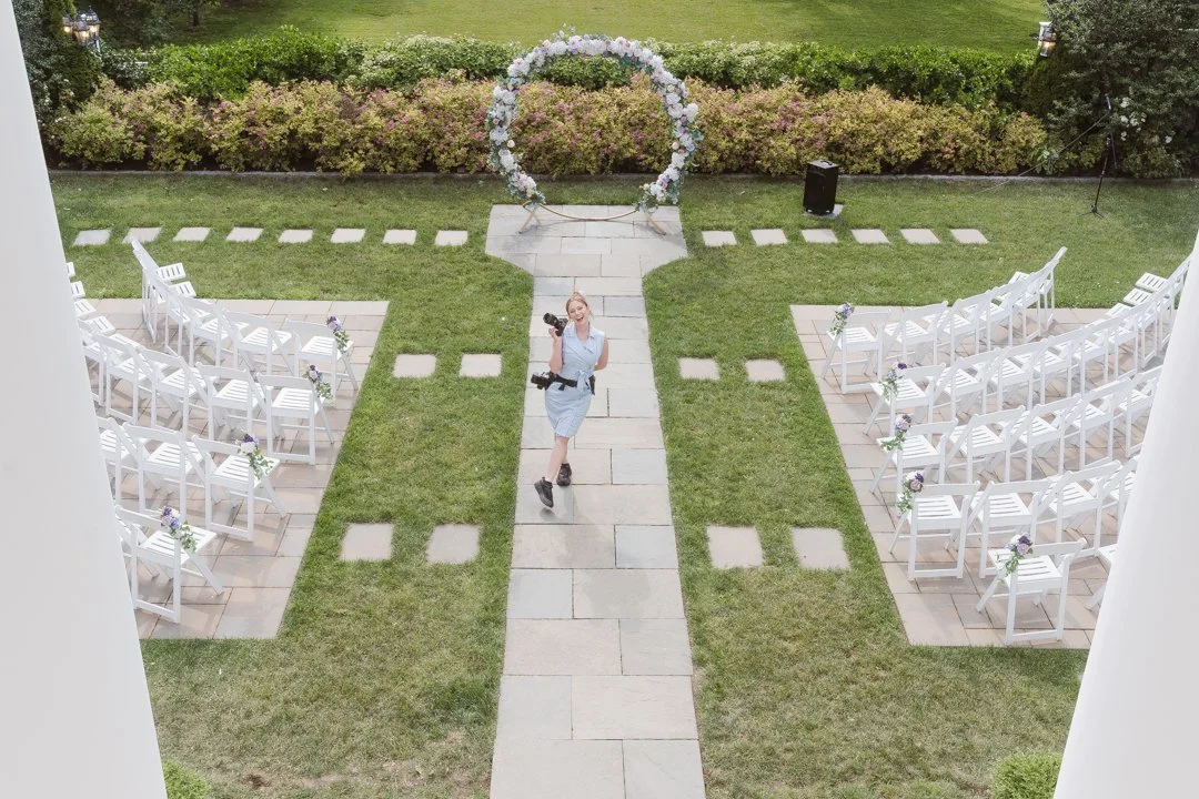 Miranda Suess at wedding ceremony.JPG