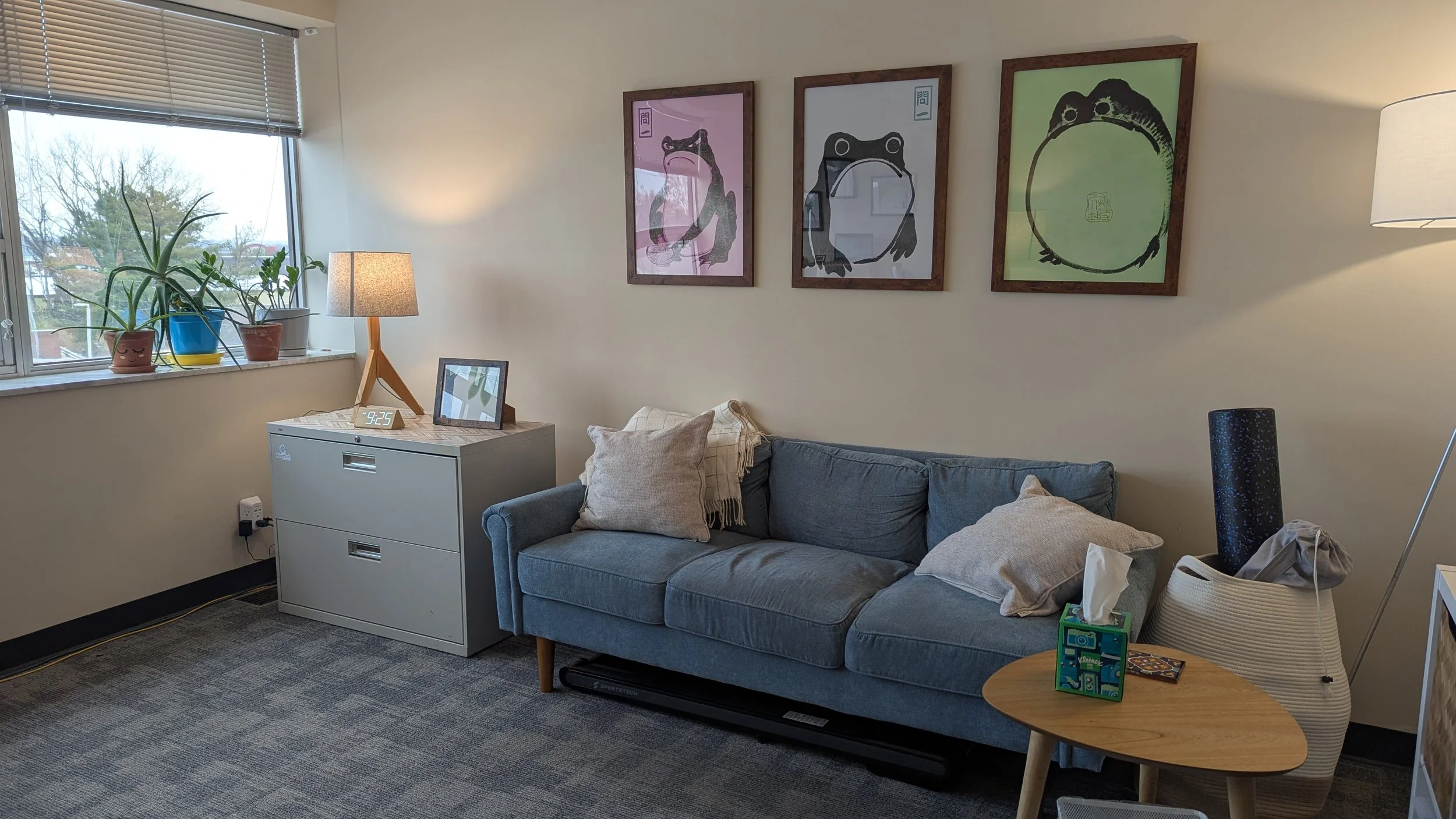 Spacious and comfortable office space at River Rock Behavioral Health in the Crestwood Executive Building.