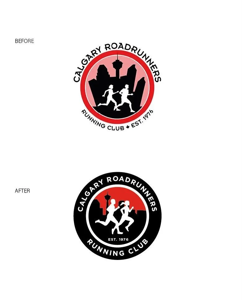 Finally posting a project from last year. It came at the perfect time whrn i was trainign for a half marathon, so running was on my mind...
I used to teach a rebranding course at BCIT. One of the things I always talked about is how a brand is so muc