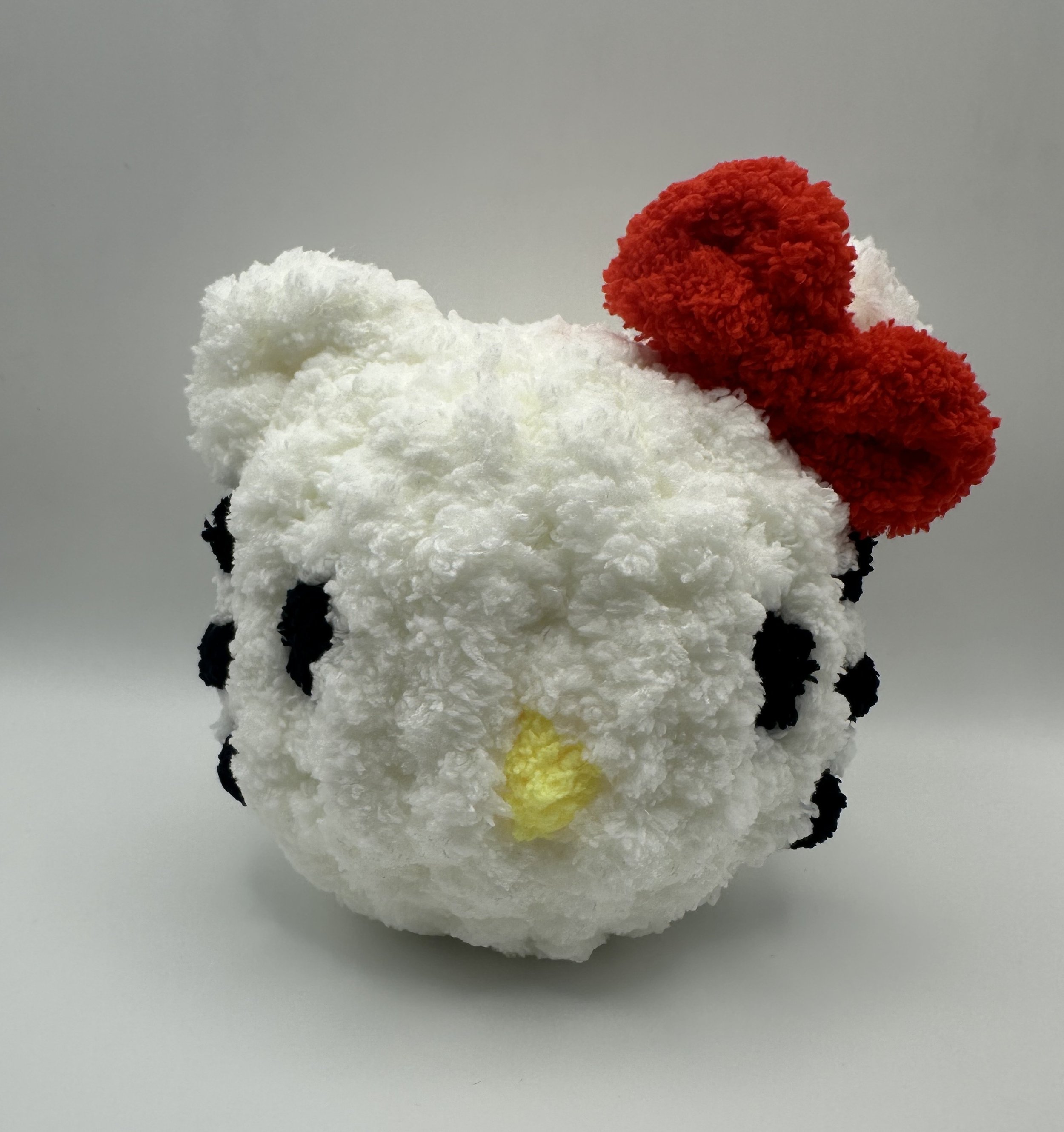 Finger Knit Hello Kitty