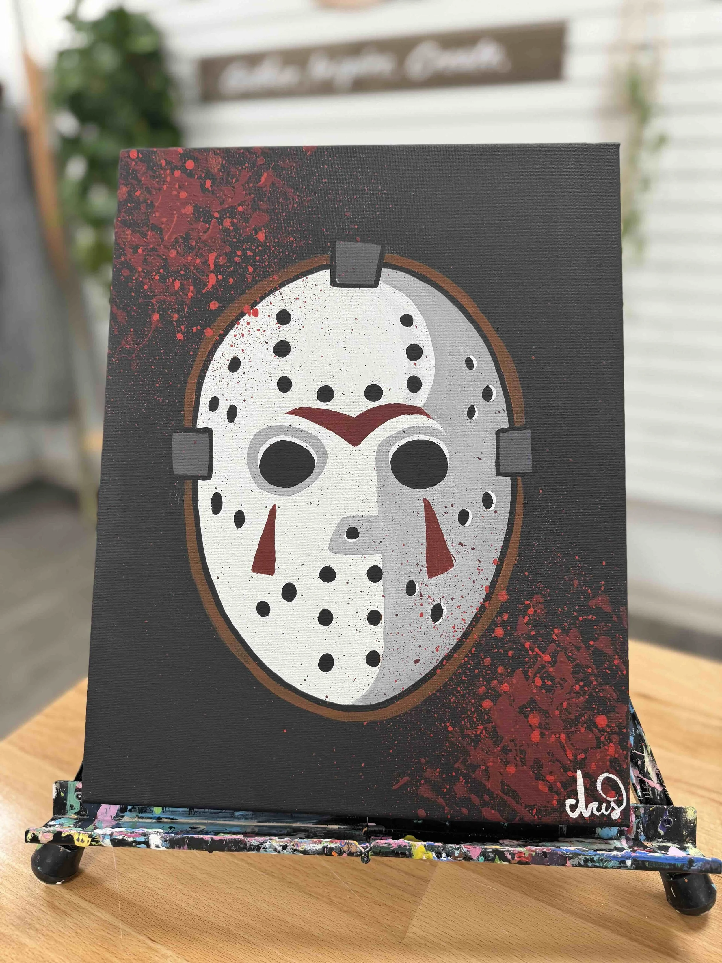Scream & Splatter Paint Night