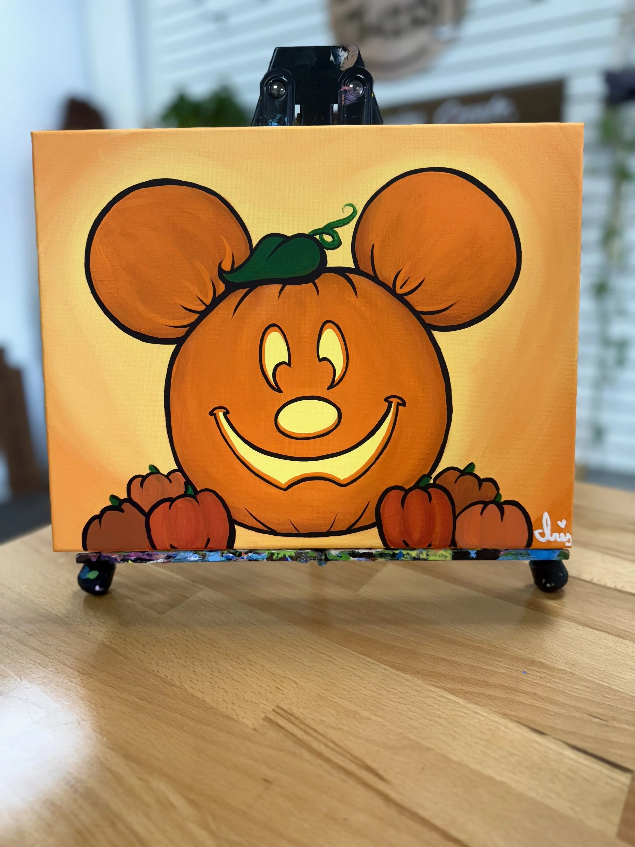 Mickey’s Magical Pumpkin Paint Night